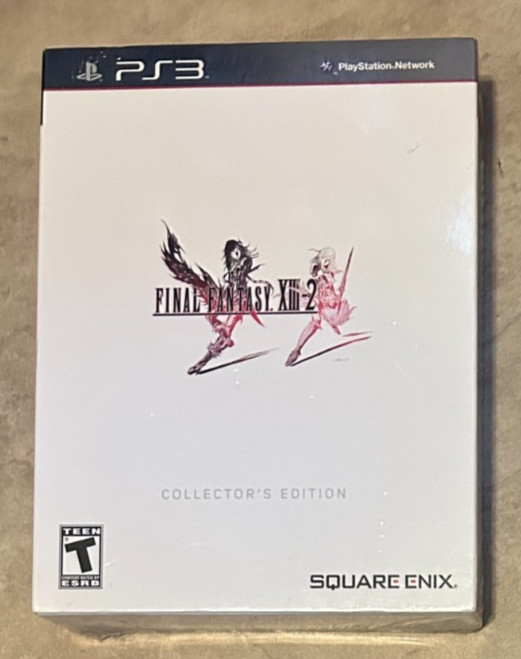 Final Fantasy XIII-2 Collector’s Edition NEW factory sealed Playstation 3 PS3