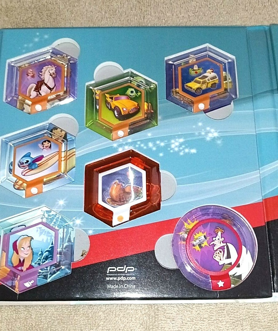 Complete Disney Infinity 1.0 Series 2 Power Disc Album w/ 20 Discs