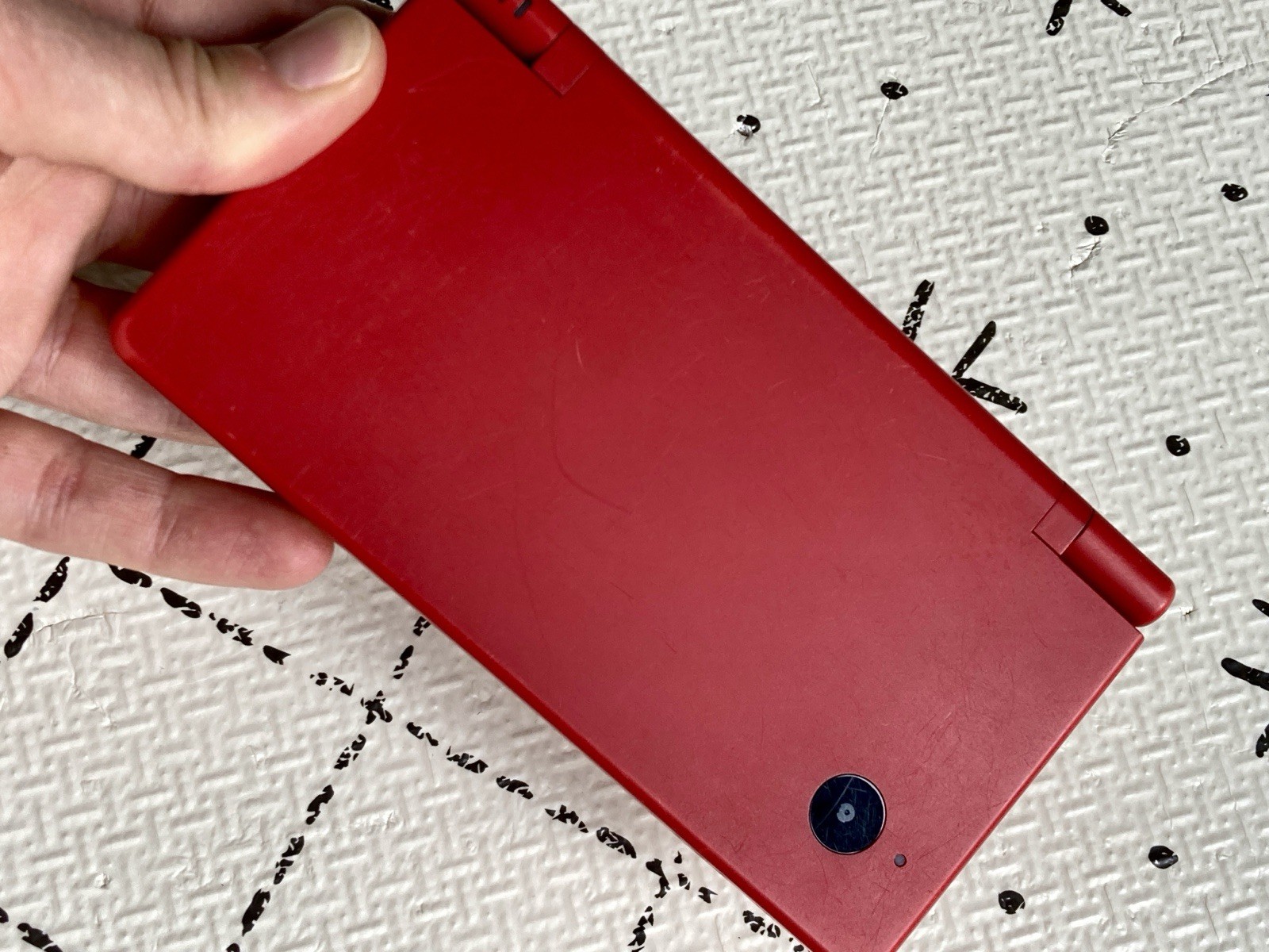 CIB Nintendo DSi Launch Edition Matte Red Handheld System W/ ALL Wrapping!
