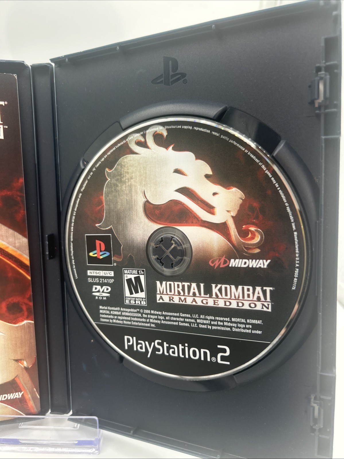 Mortal Kombat: Armageddon (Sony PlayStation 2 2006) PS2 CIB Mint Disc