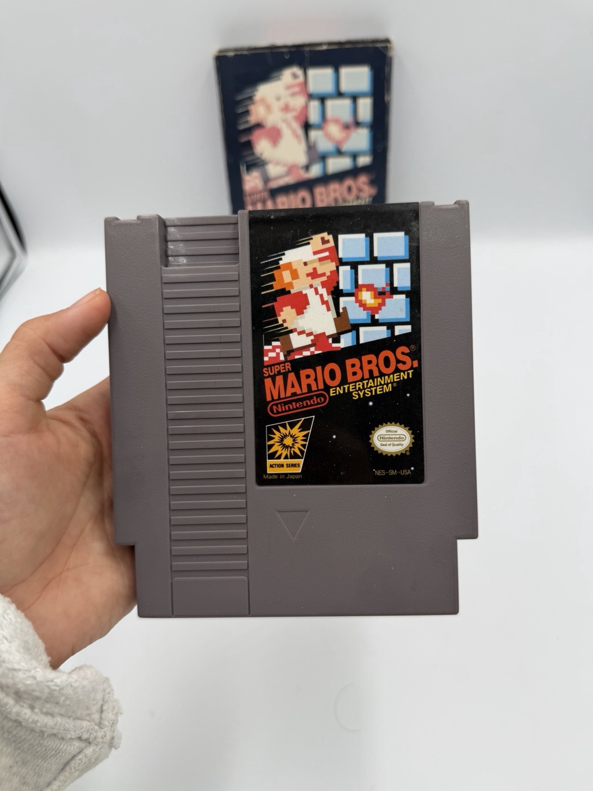 Super Mario Bros. (Nintendo NES, 1985) w/ Box Tested