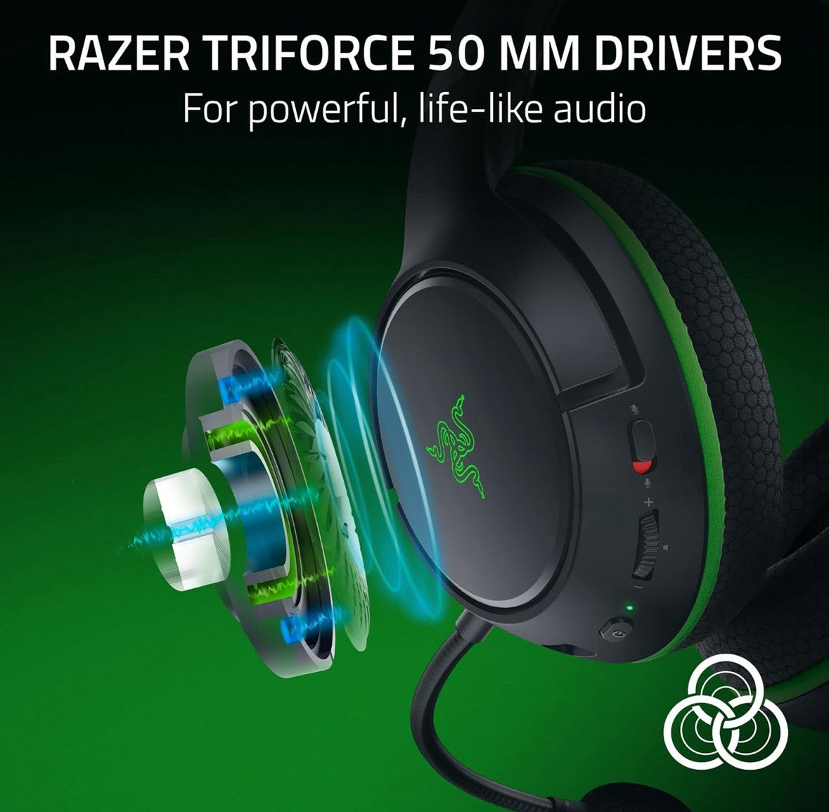 Razer Kaira Hyperspeed Wireless Gaming Headset• Xbox Series,Multi Platform•BLK