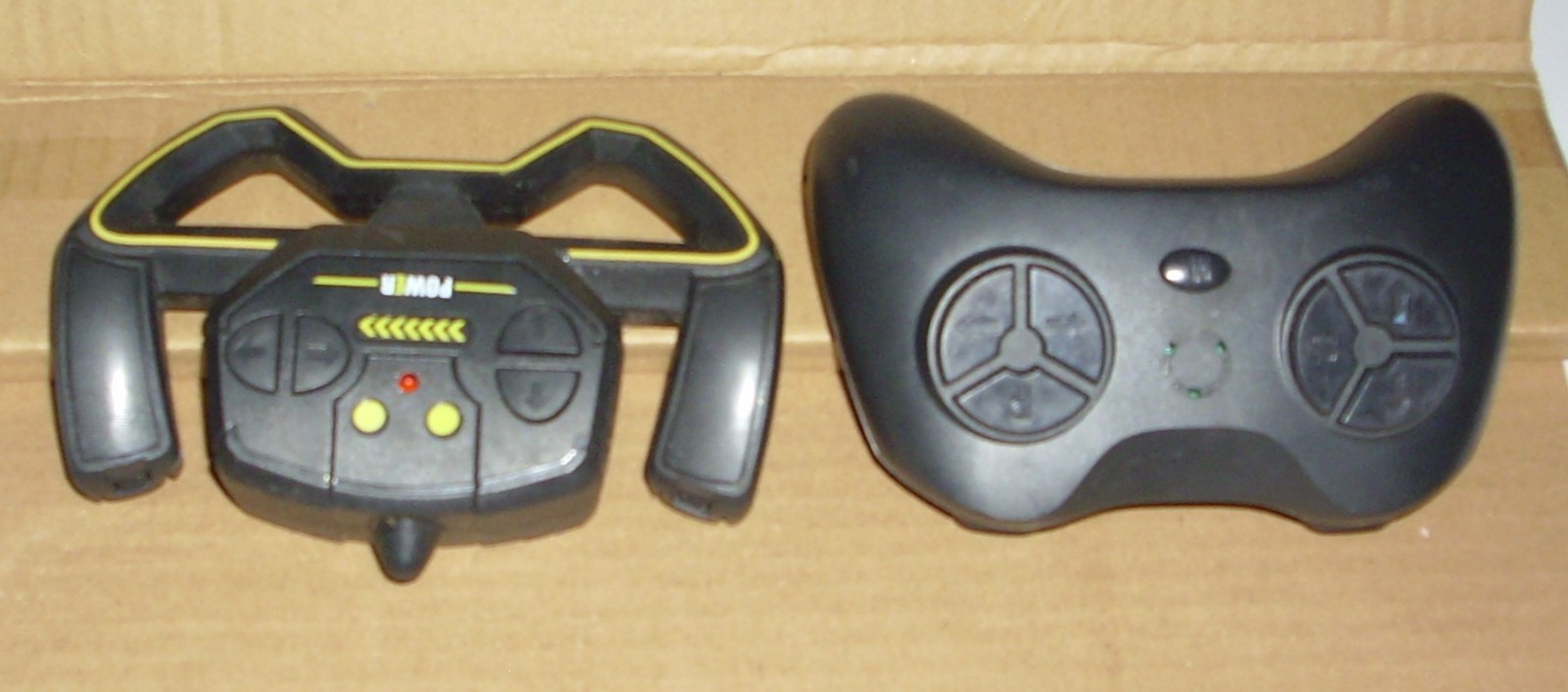 Two (2) Battery Operated Wireless Controllers Unbranded Parts Only