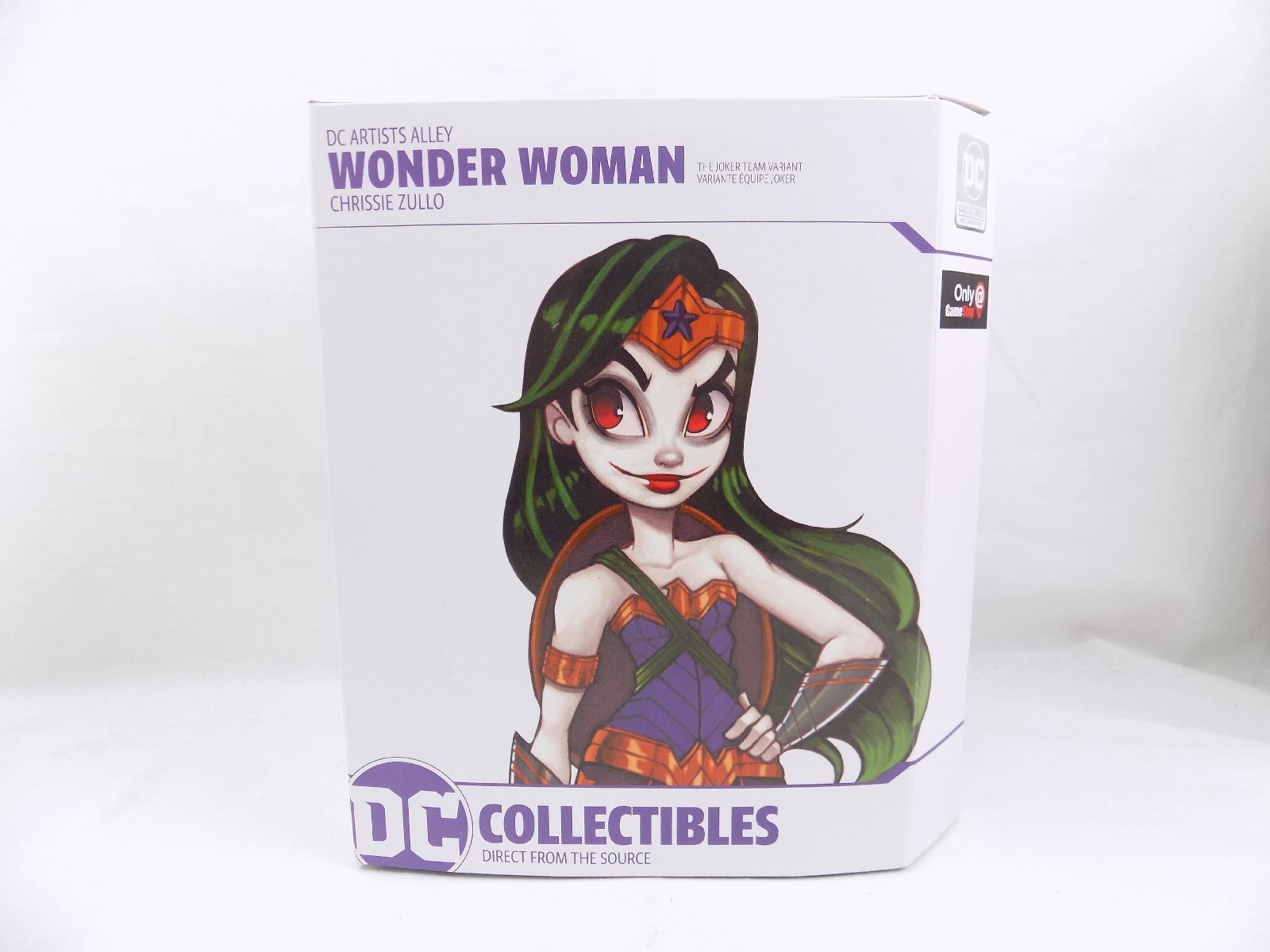 Like New DC Collectibles Wonder Woman Joker Variant Figure