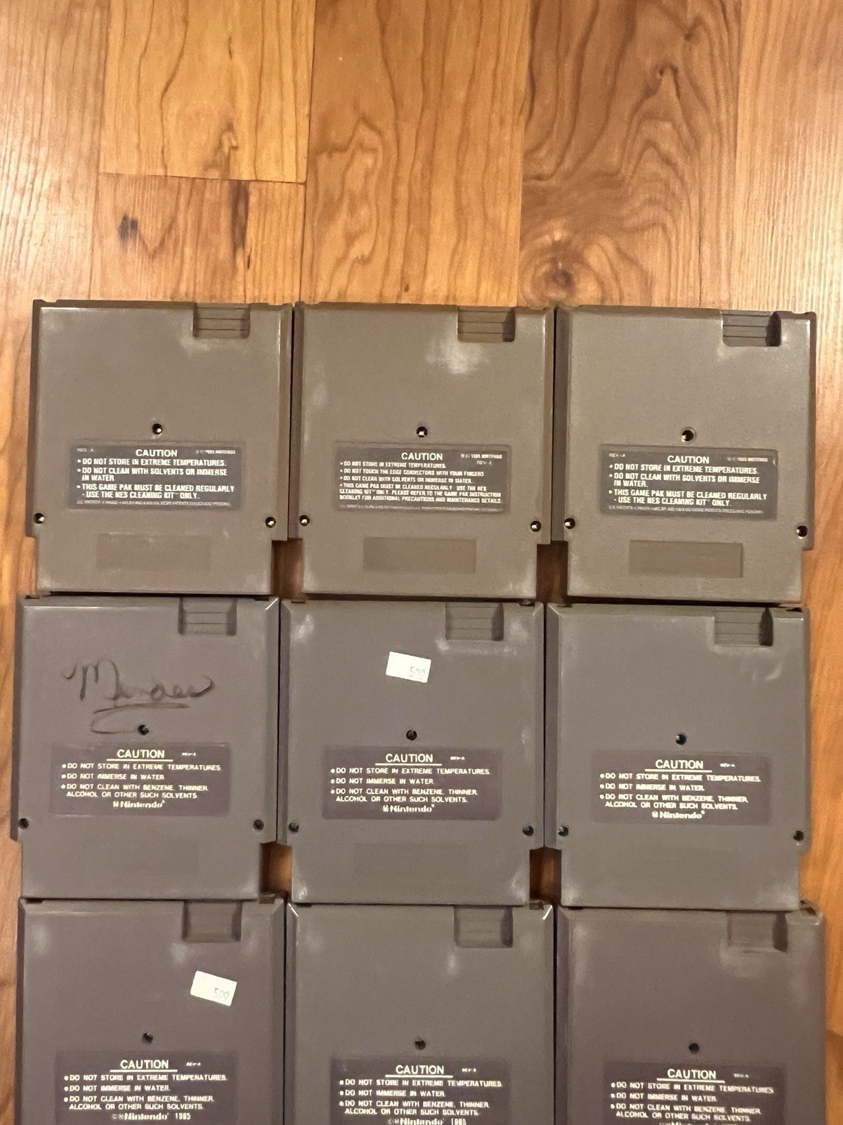 Lot of 12 NES Cartridges – Working Function Unknown – Nintendo