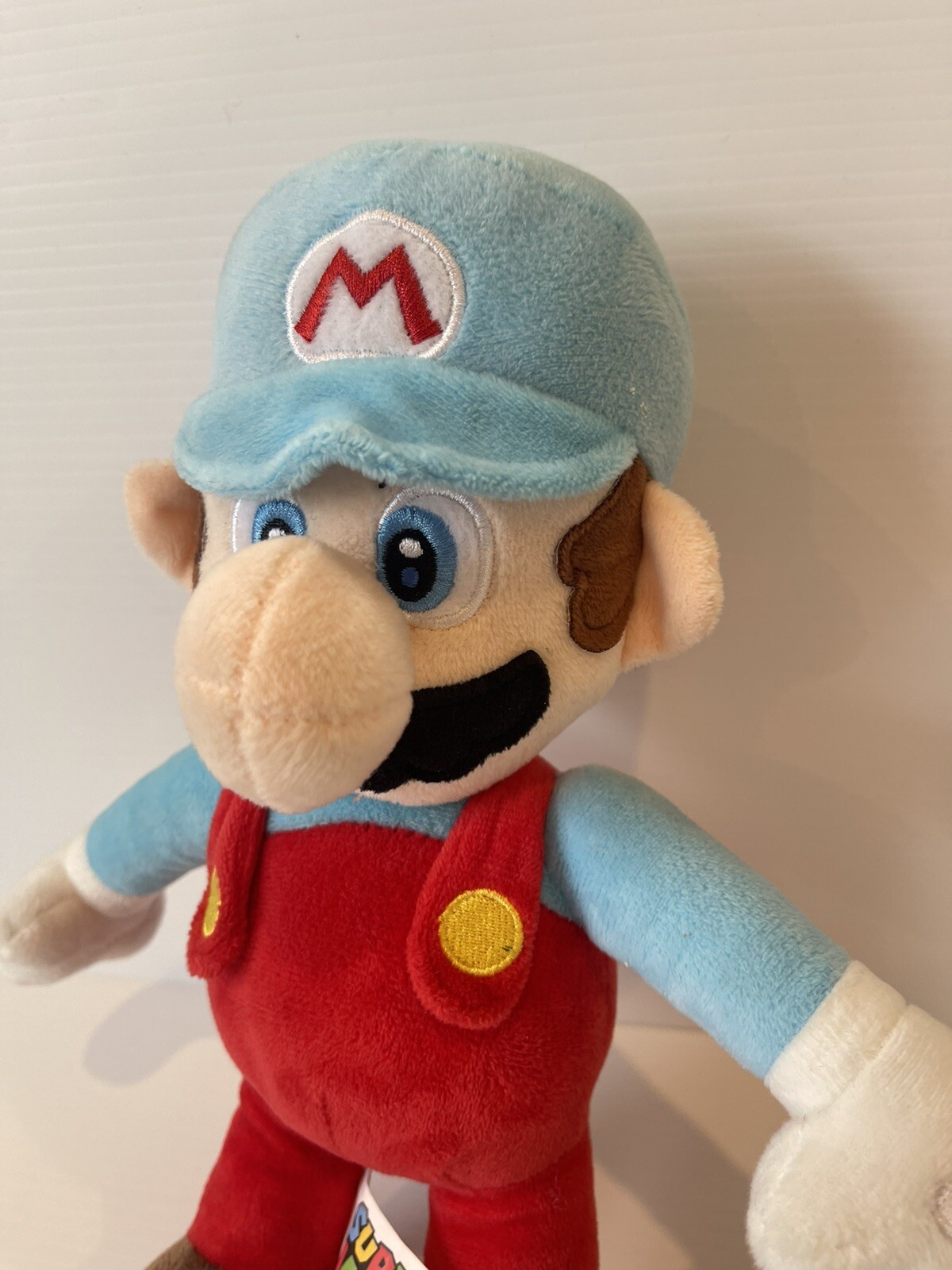 Official Super Mario Plush 2023 Nintendo Mario Character 30cm Stuffed Toy EUC