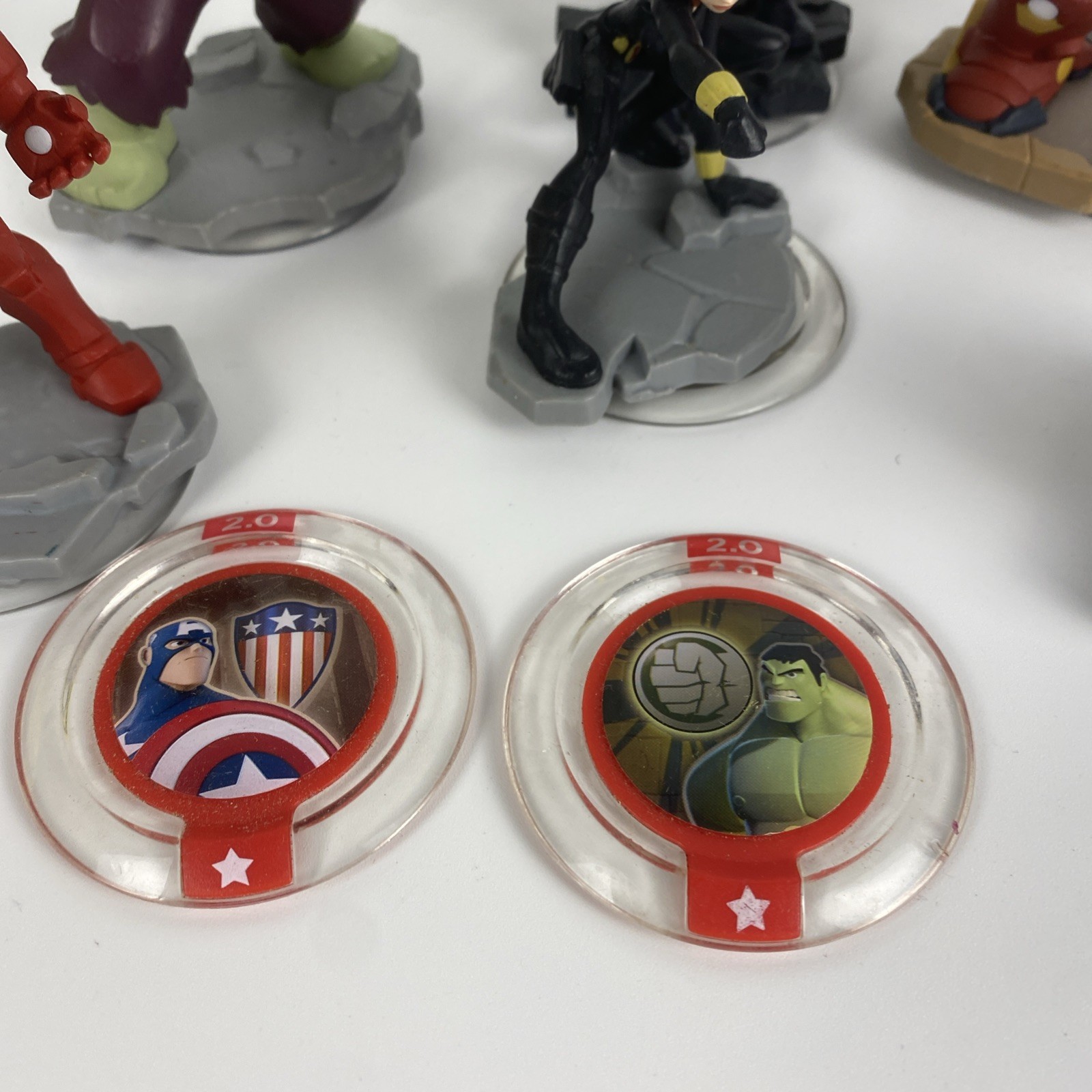Disney Infinity Captain America Black Widow Ant Man Hulk Hulk Buster Fury