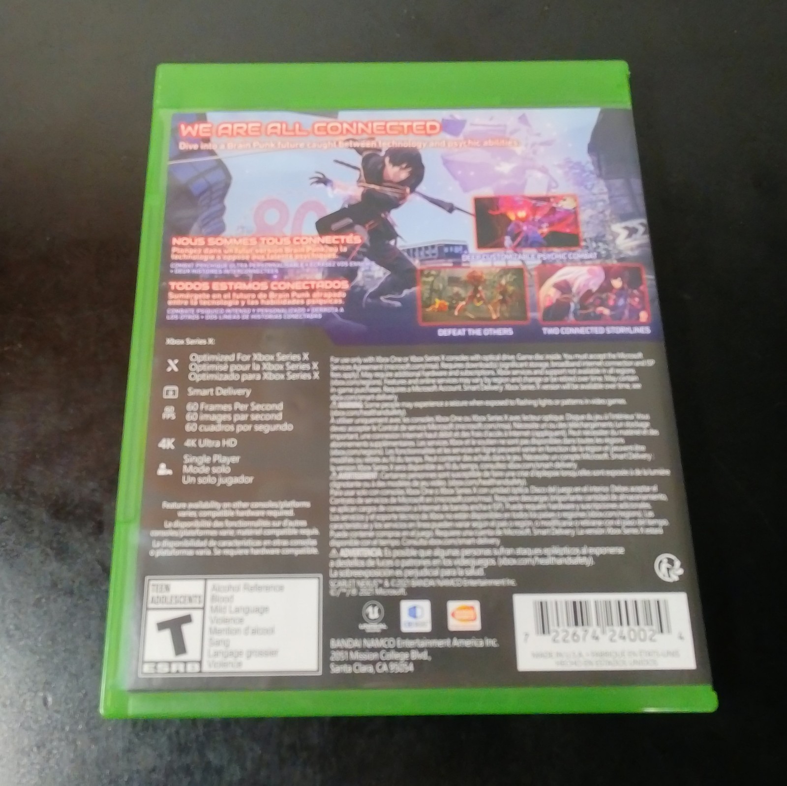 Battlefield 2042 (SEALED), Back4Blood and Scarlet Nexus (Xbox Series X|S) CIB
