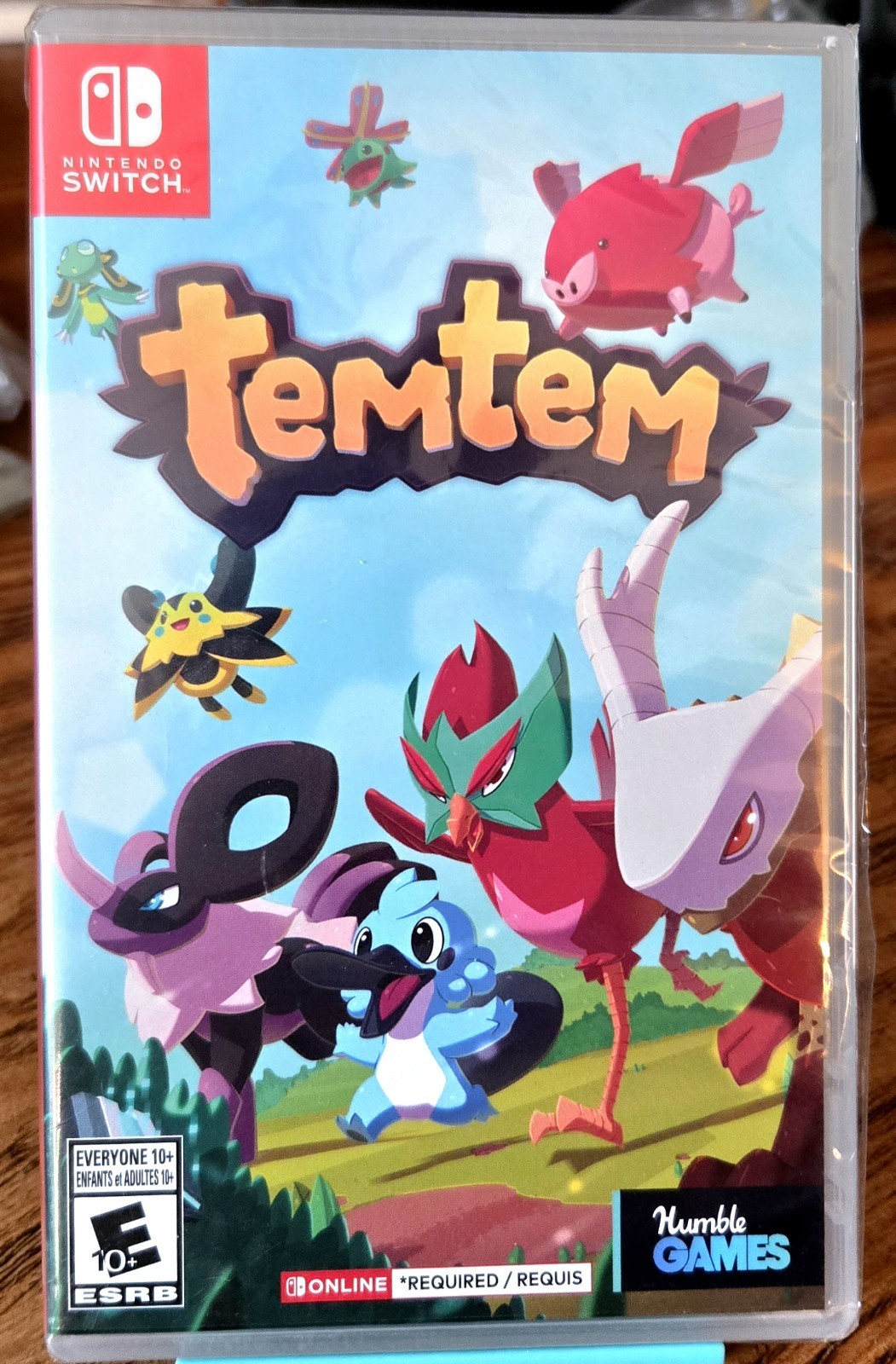 Temtem (Nintendo Switch) Brand New NSW 1 2 3 3 5 6 x + Pokémon style tcg
