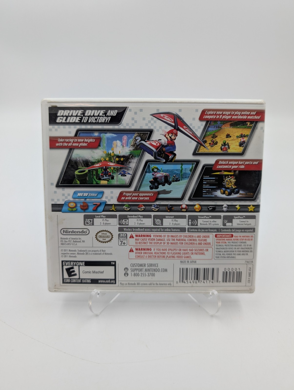 Mario Kart 7 (Nintendo 3DS) Complete CIB