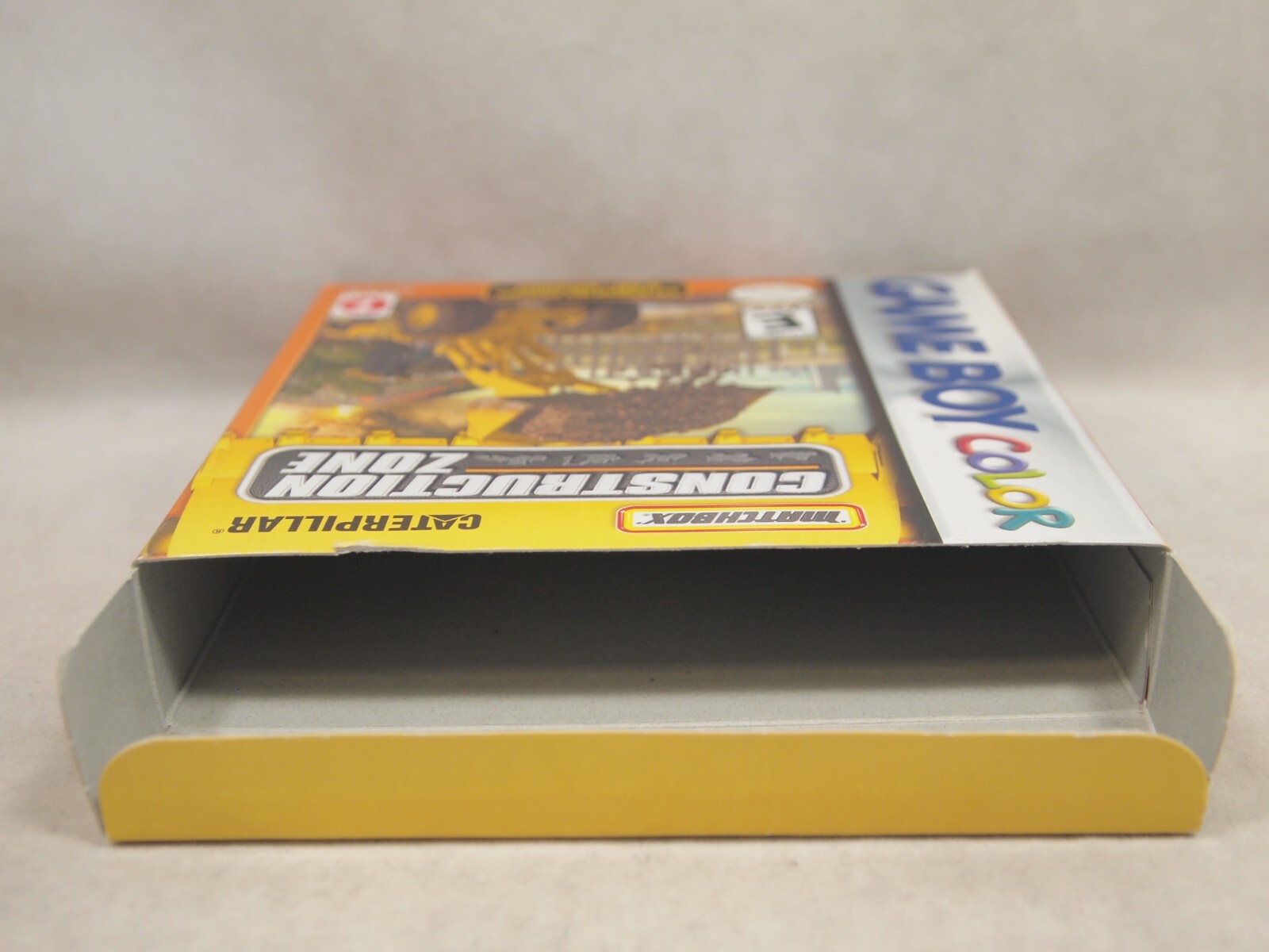 Matchbox Caterpillar Construction Zone (Game Boy Color | GBC) Authentic BOX ONLY