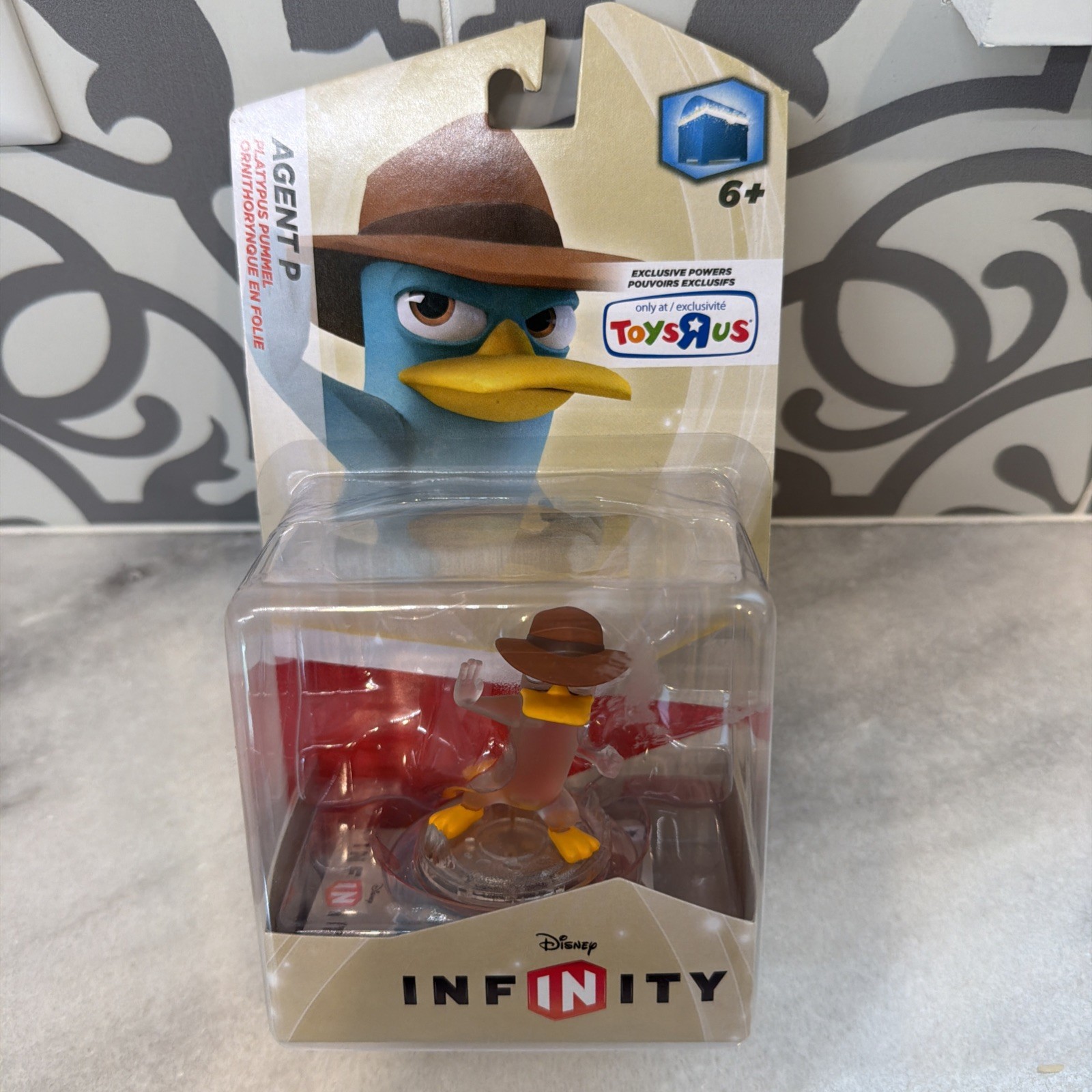 Disney Infinity Phineas and Ferb Agent P Crystal Figure ToysRUs Exclusive *New*