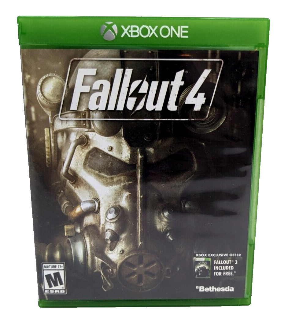 Fallout 4 (Xbox One, 2015) w/ Survivor Guide & Poster