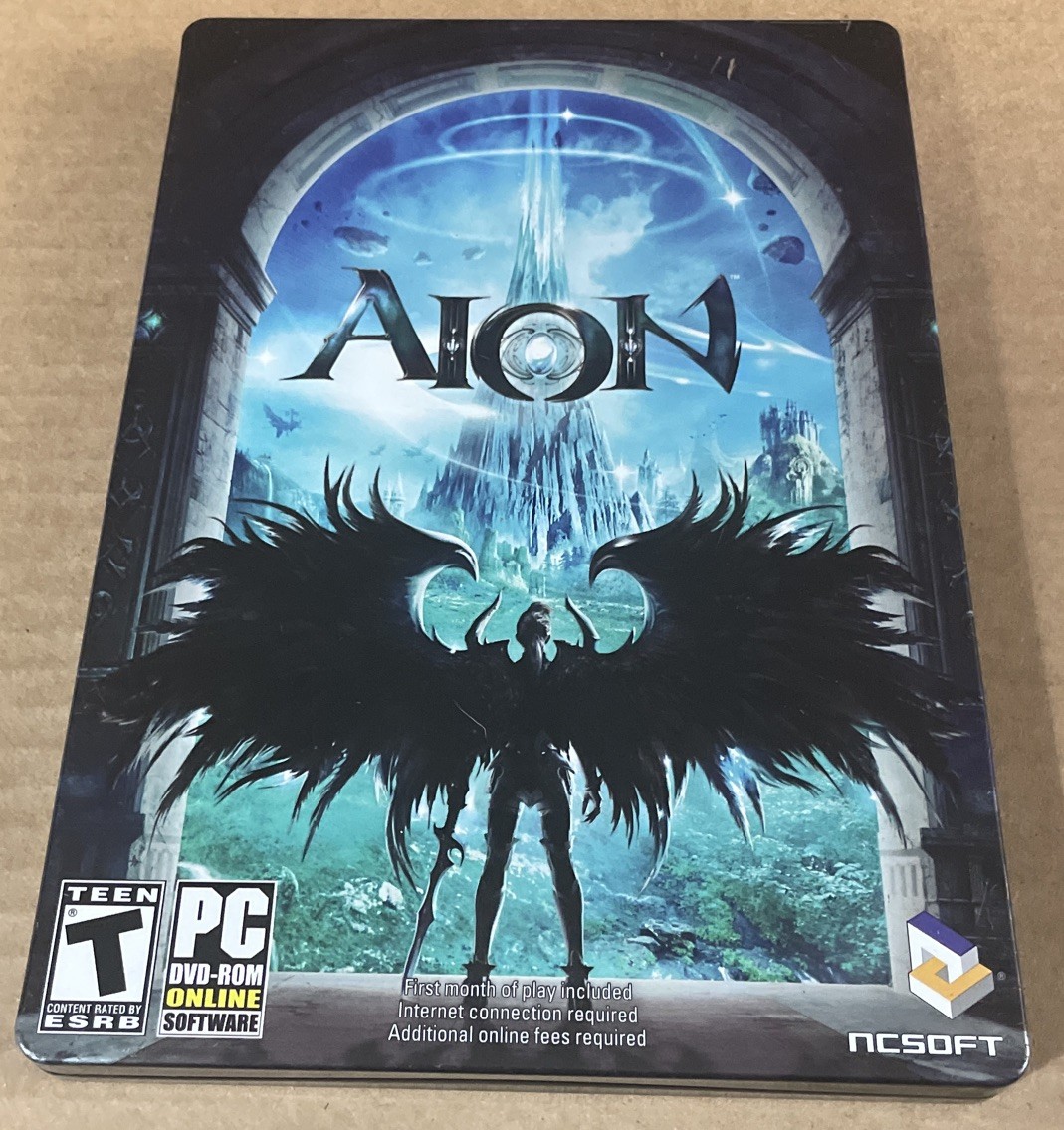 Aion (PC, 2009) 2-Disc Set Steelbook Case