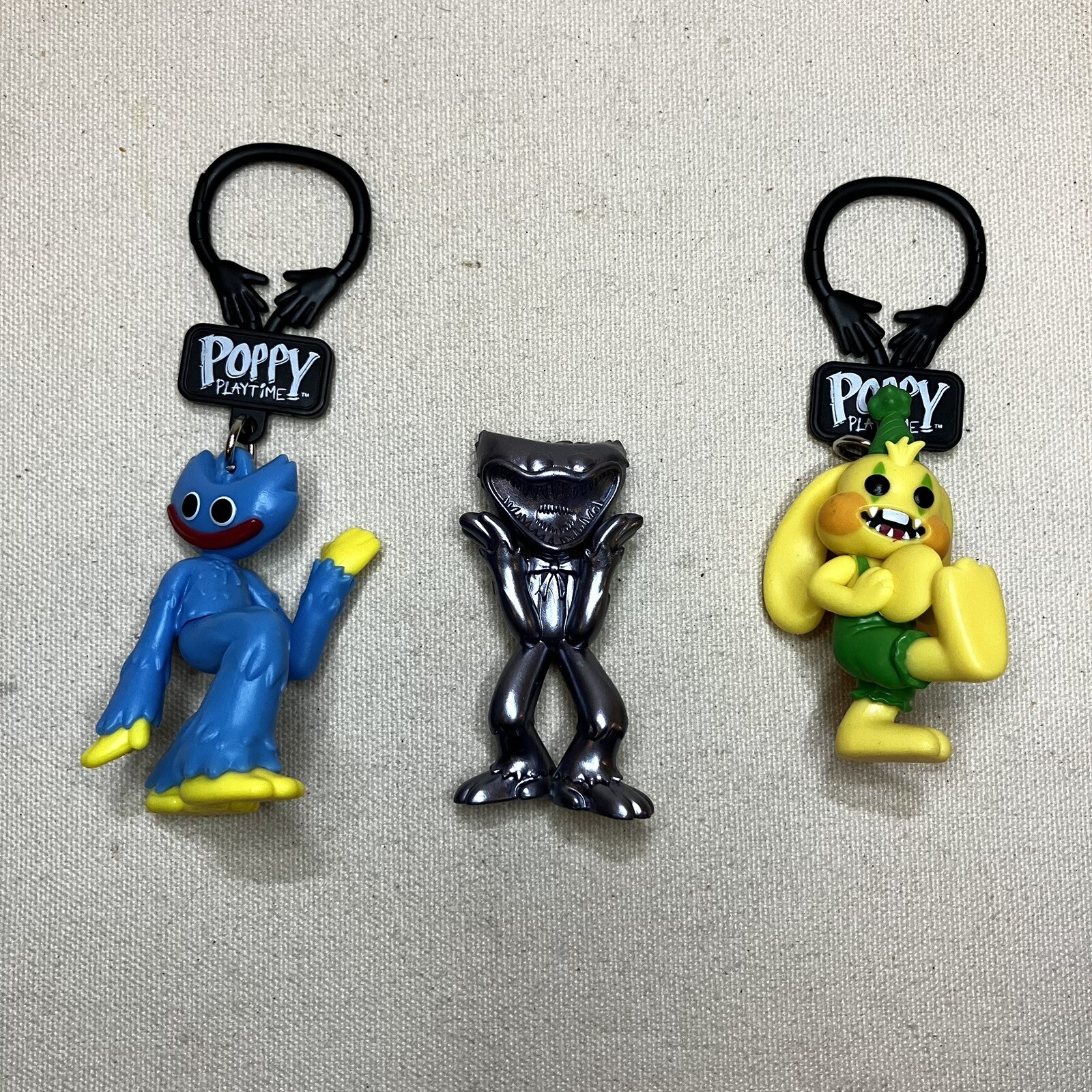 Poppy Playtime Collector Clips 2022 Phat Mojo Mini figure & Keychain Lot