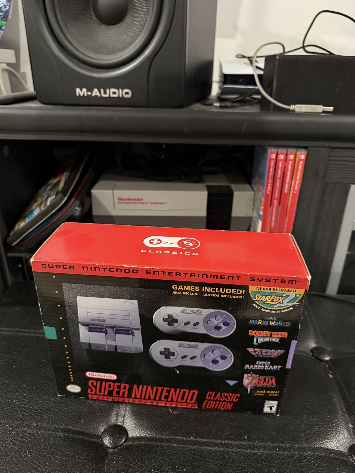 NES classic SNES classic set authentic brand new