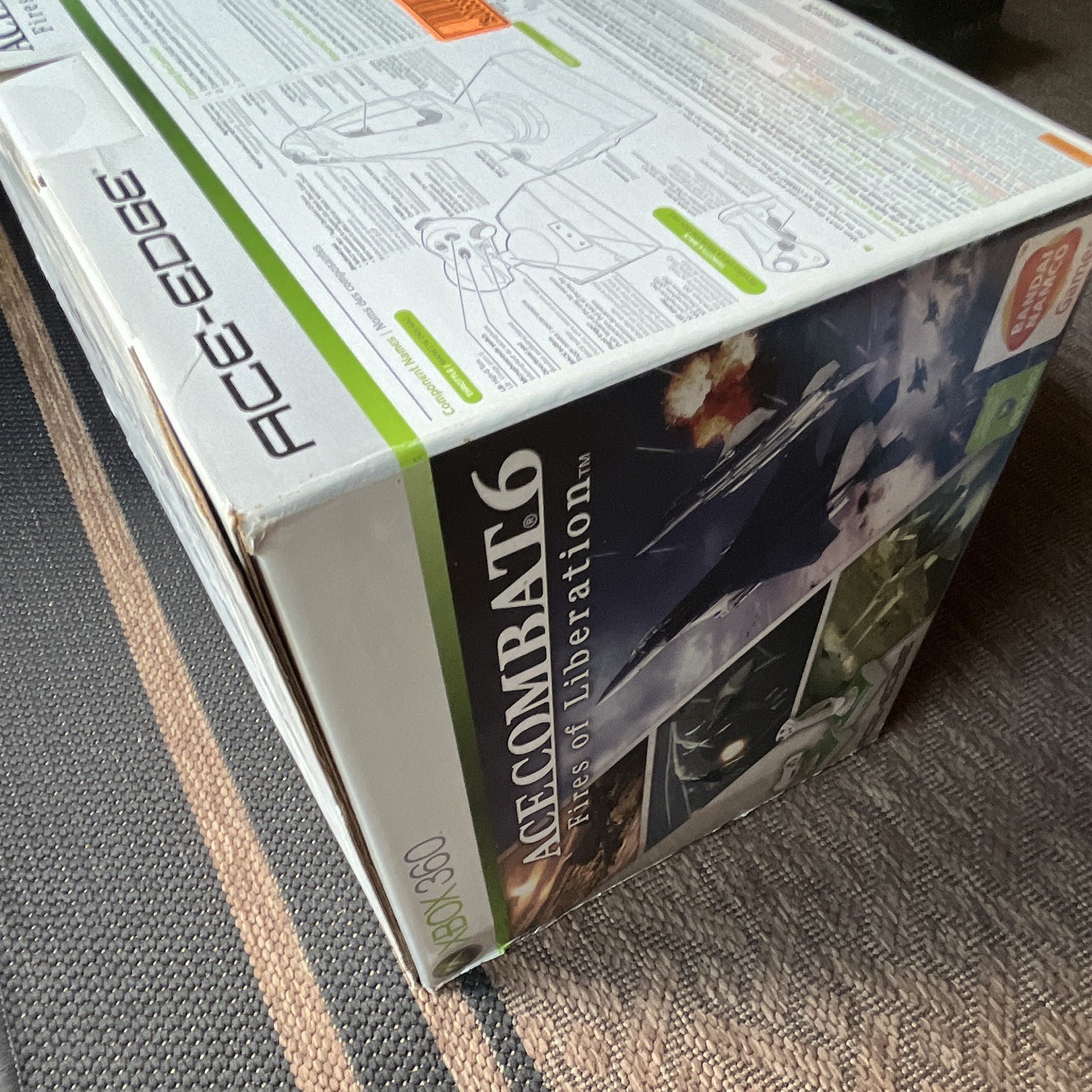 NIB Bandai Namco Ace Combat 6 Fires of Liberation Limited Ed Xbox 360 T Sim