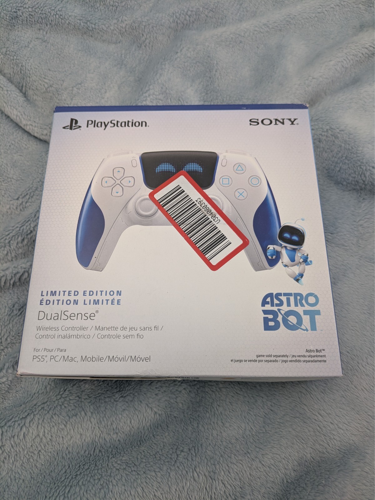Astro Bot Limited Edition Sony PS5 Dualsense OEM Controller. Brand New & Sealed.