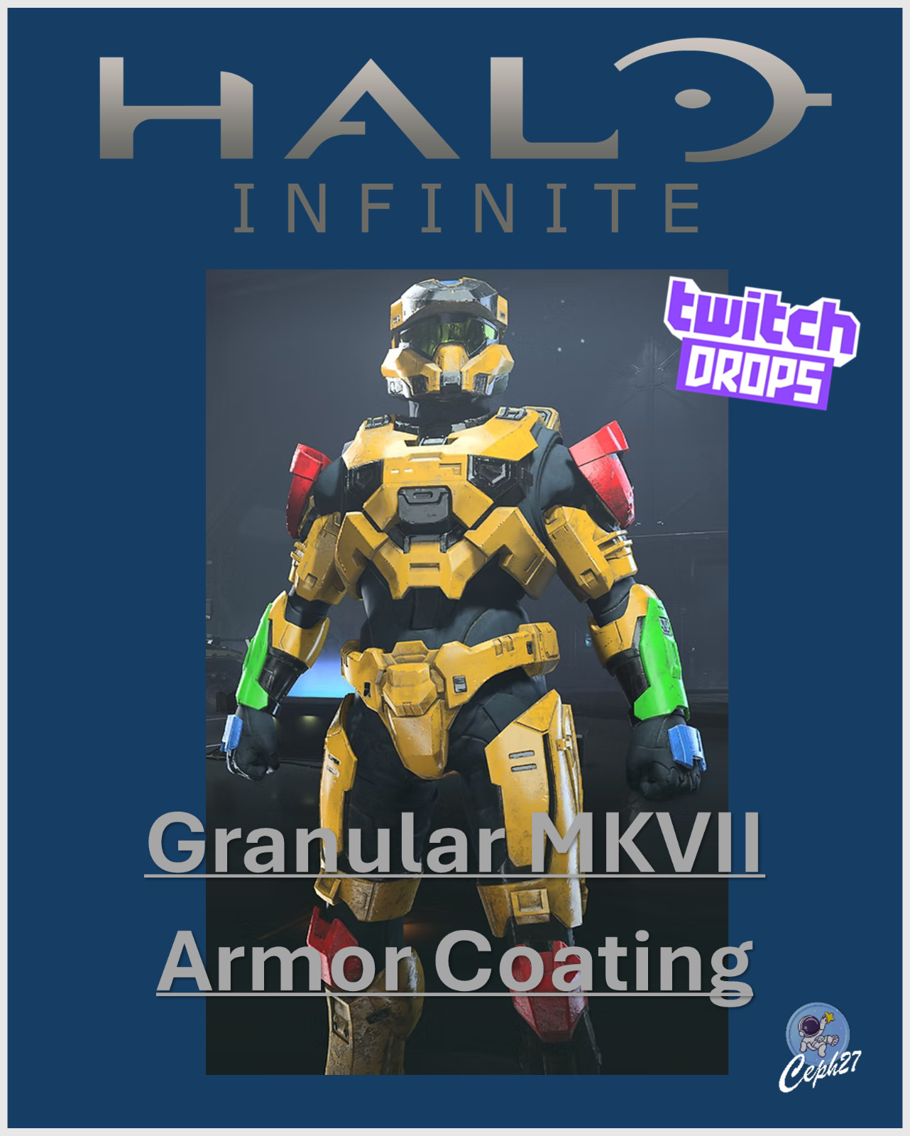 Halo Infinite – Granular MKVII Armor Coating/Skin