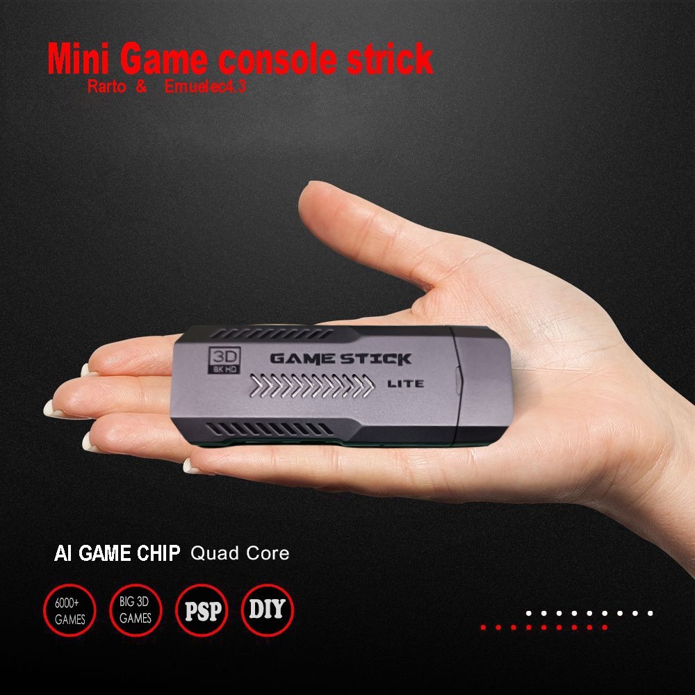 X2PLUS 4K Retro Game Console HDMI TV Stick Wireless Controllers 32GB 256GB