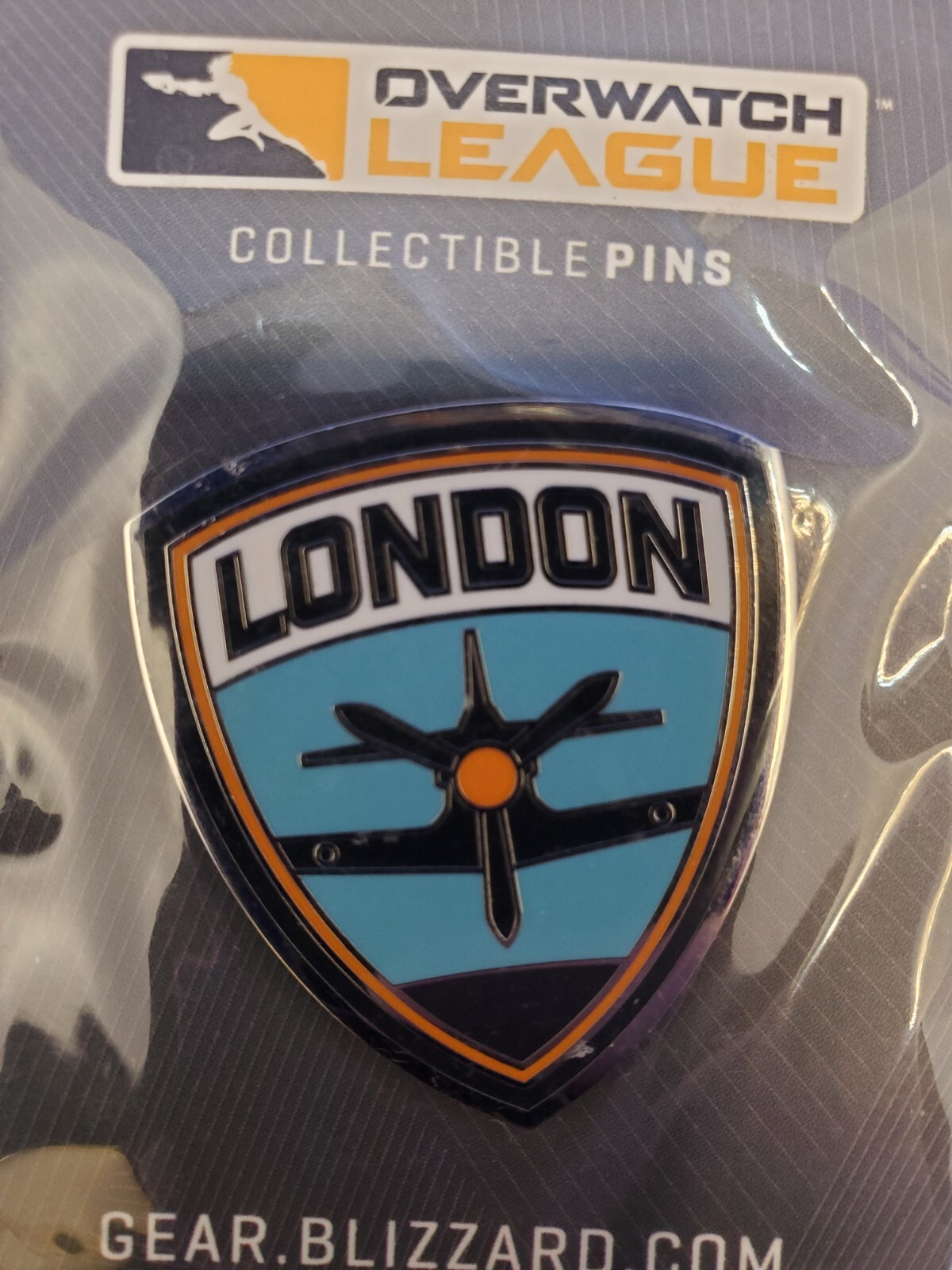 Overwatch League LONDON SPITFIRE Exclusive Sealed HTF Blizzard Button Esports