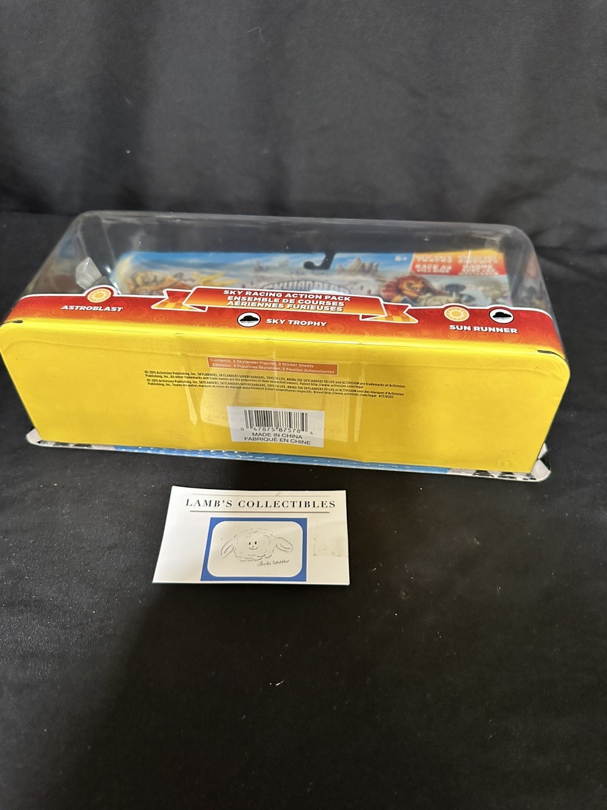 Skylanders Superchargers Sky Racing Action Pack Astro Blast Sun Runner vehicle
