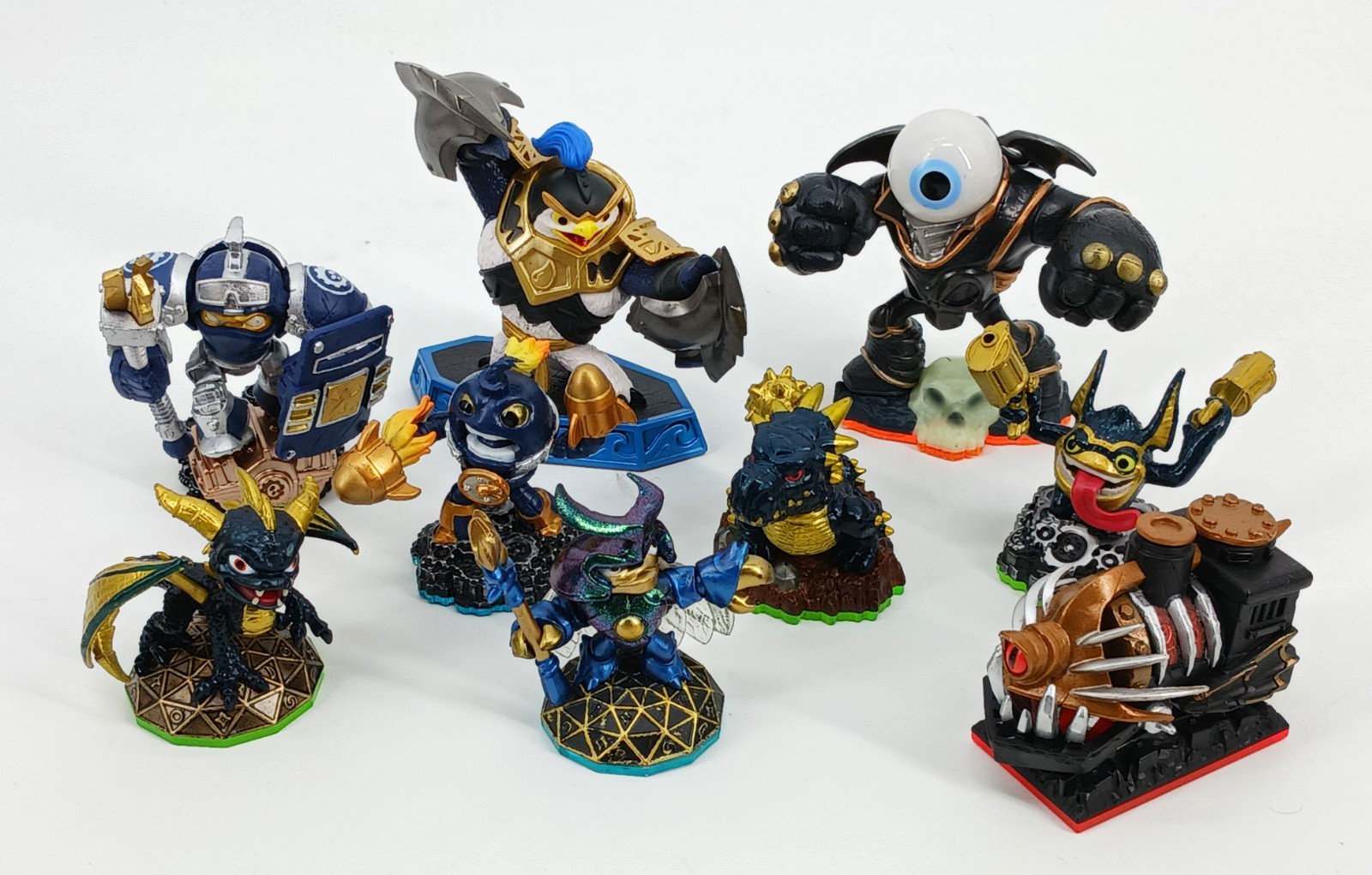 Skylanders Legendary Spryo Bash Trigger Nightmare Express Eye-Brawl Figure Lot 9
