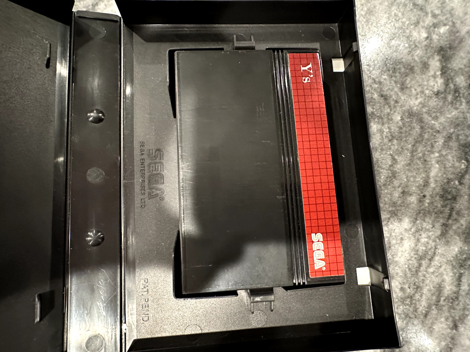 Y’s: The Vanished Omens (Sega Master System, 1988) Authentic, cartridge and Case