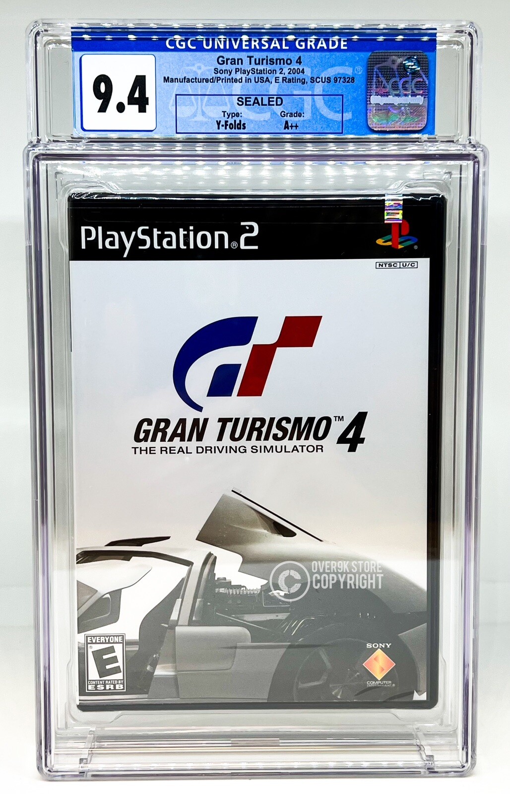Gran Turismo 4 – PS2 – CGC 9.4 A++ Sealed Graded Video Game Not VGA | WATA
