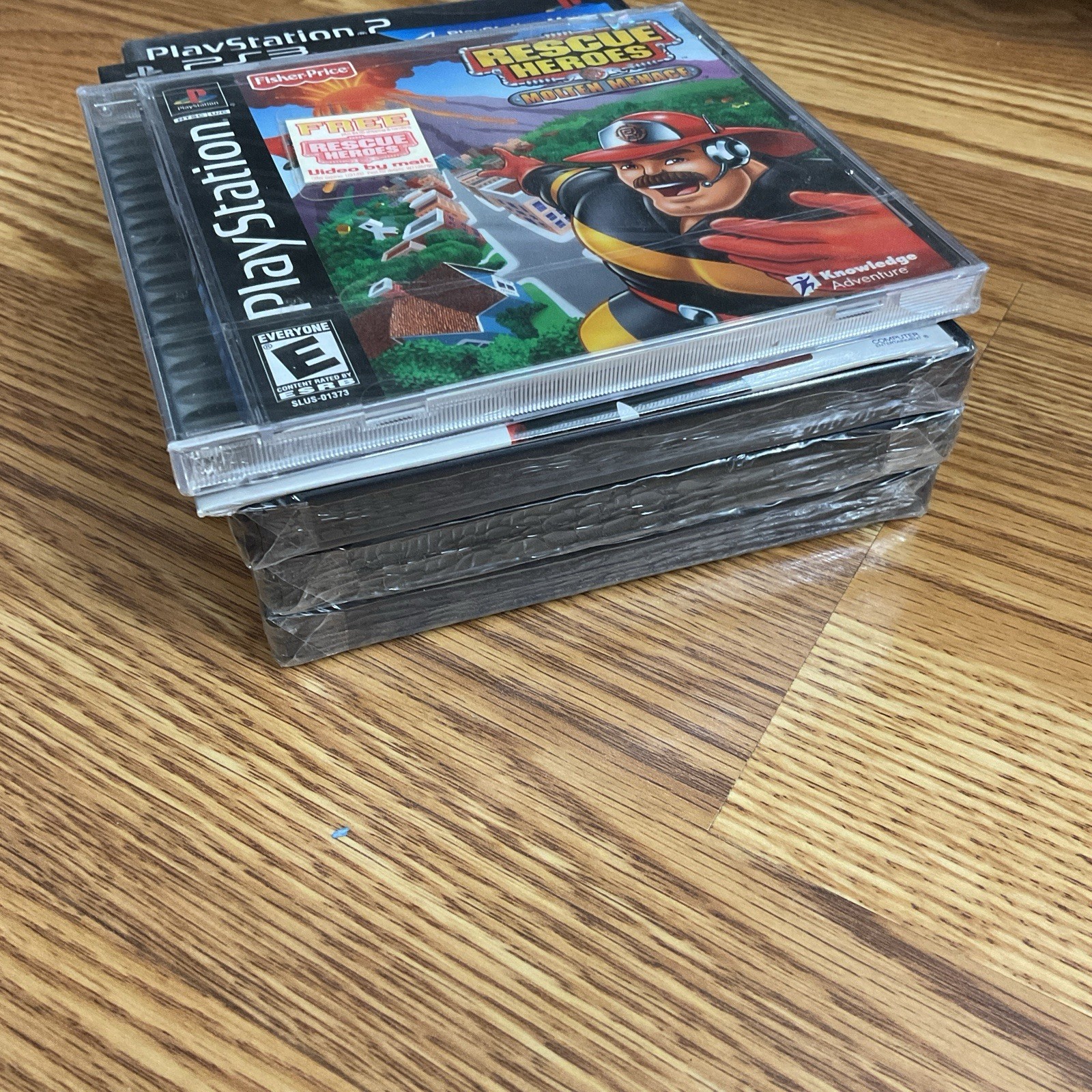 Playstation 1 2 3 NEW SEALED LOT Finding Nemo Rescue Heroes Infamous 2 Dwts Hsm