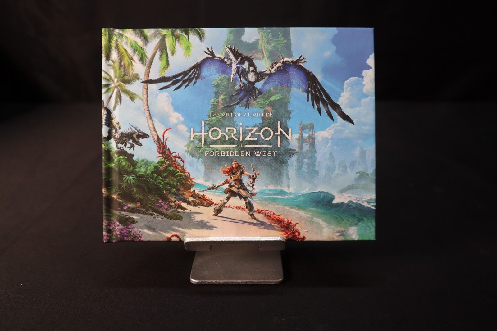 Horizon Forbidden West Regalla Edition Aloy And Tremortusk Statues W/ Artbook
