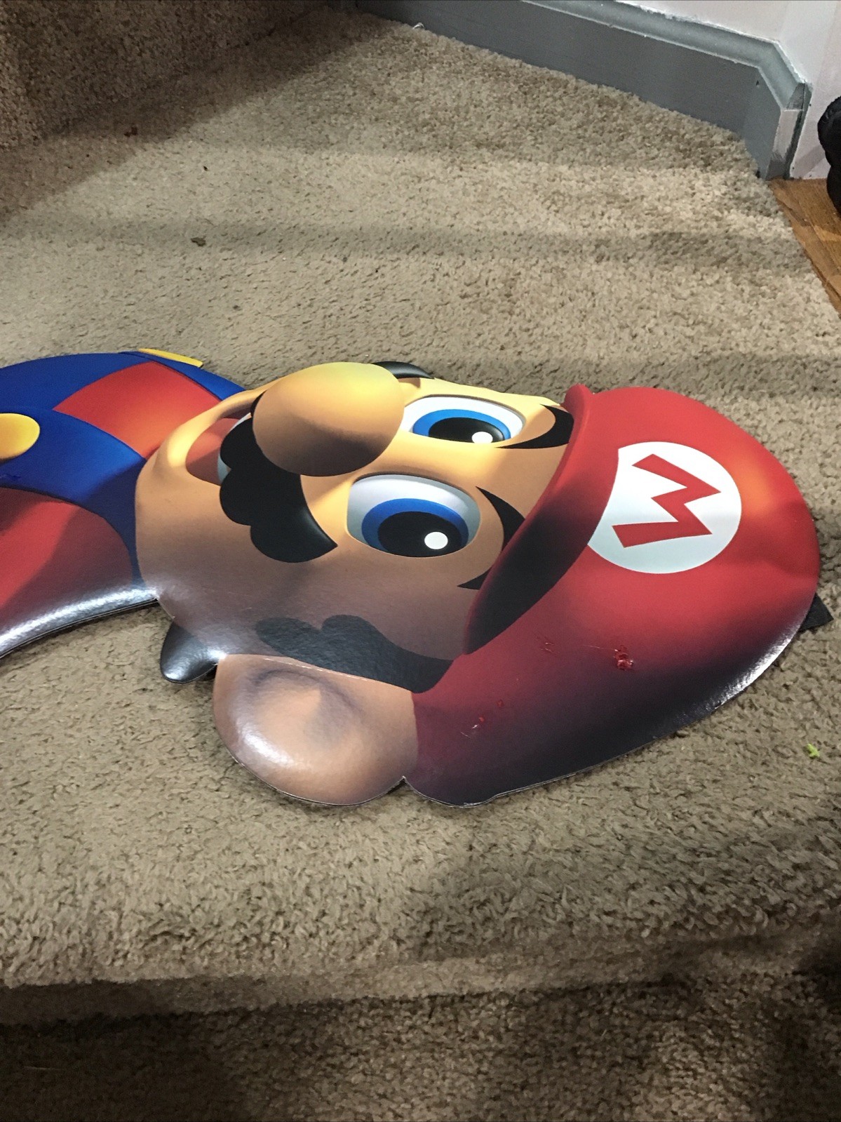 Nintendo 64 Super Mario N64 N64M30CS Cut Out Standee Store Display Launch Promo