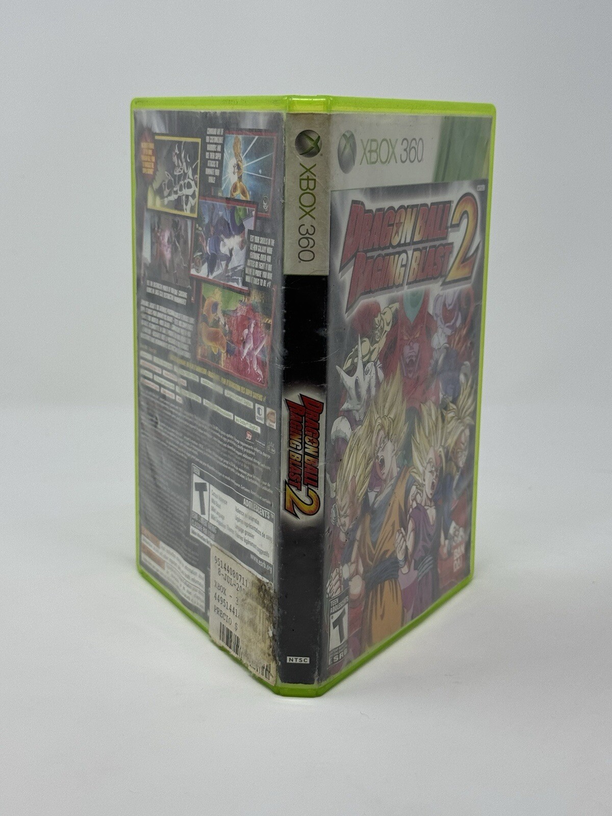 Dragon Ball Raging Blast 2 Case Only (Microsoft Xbox 360, 2010) SHIPS SAME DAY!!