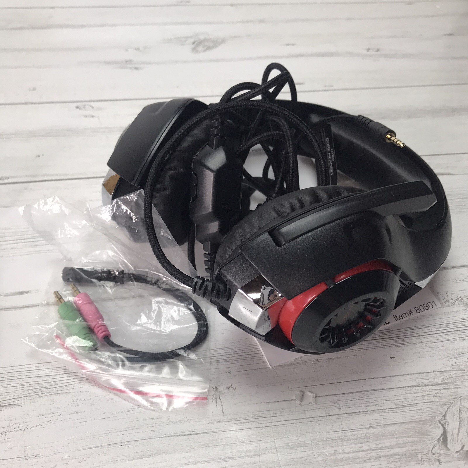 Nyko Core Headset- Universal All Console Gaming Headset – Lights Up 3.5mm Audio
