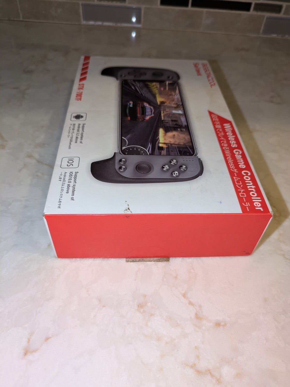 Saitake STK-7007F Wireless Game Controller, Black (New – Open Box)