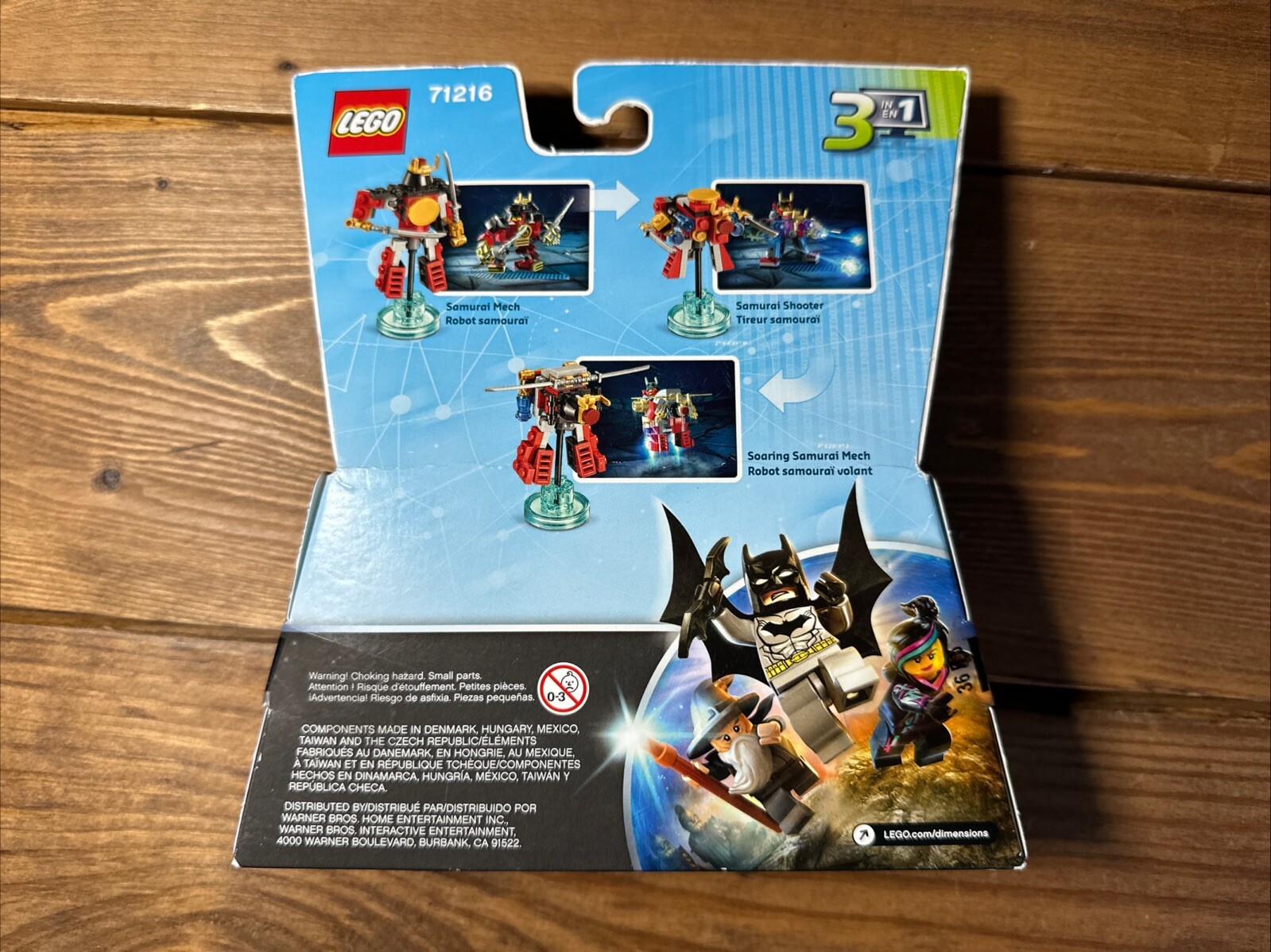 LEGO Dimensions FANTASTIC BEASTS Story Pack 71253, Tina G 71257,Ninjago 71216