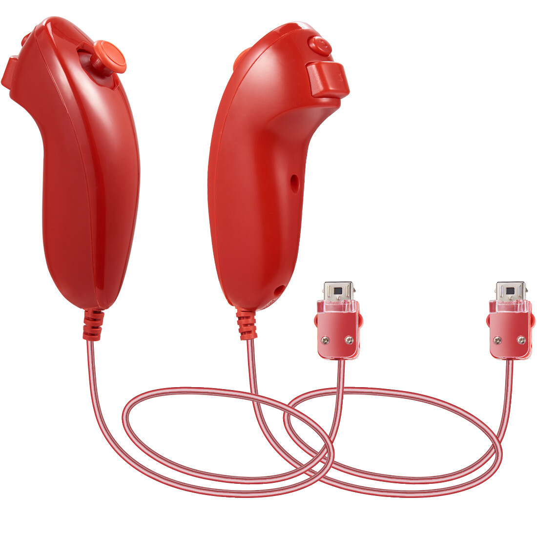 Nunchuck Wii Nunchuk Video Game Controller Remote For Wii & Wii U Console US