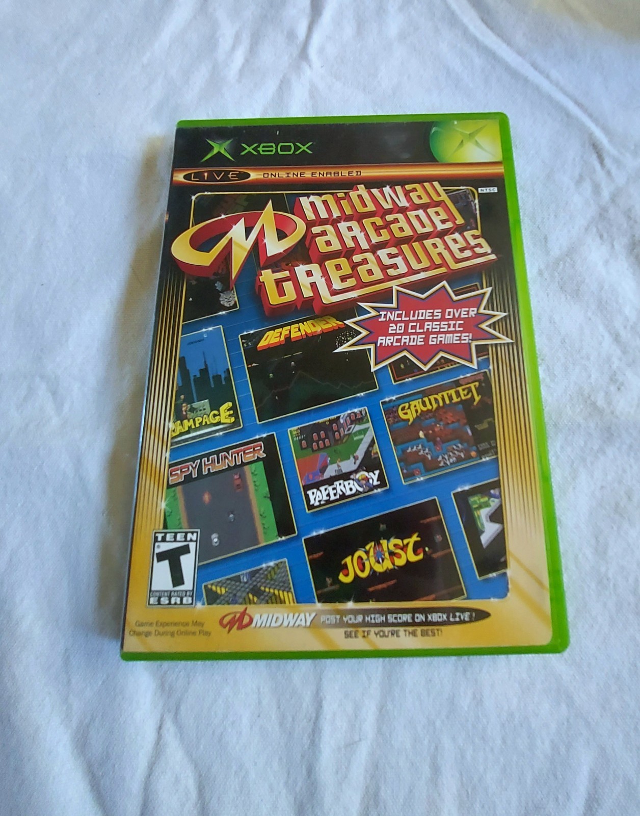 “Midway Arcade Treasures” 2003 Microsoft Xbox Complete