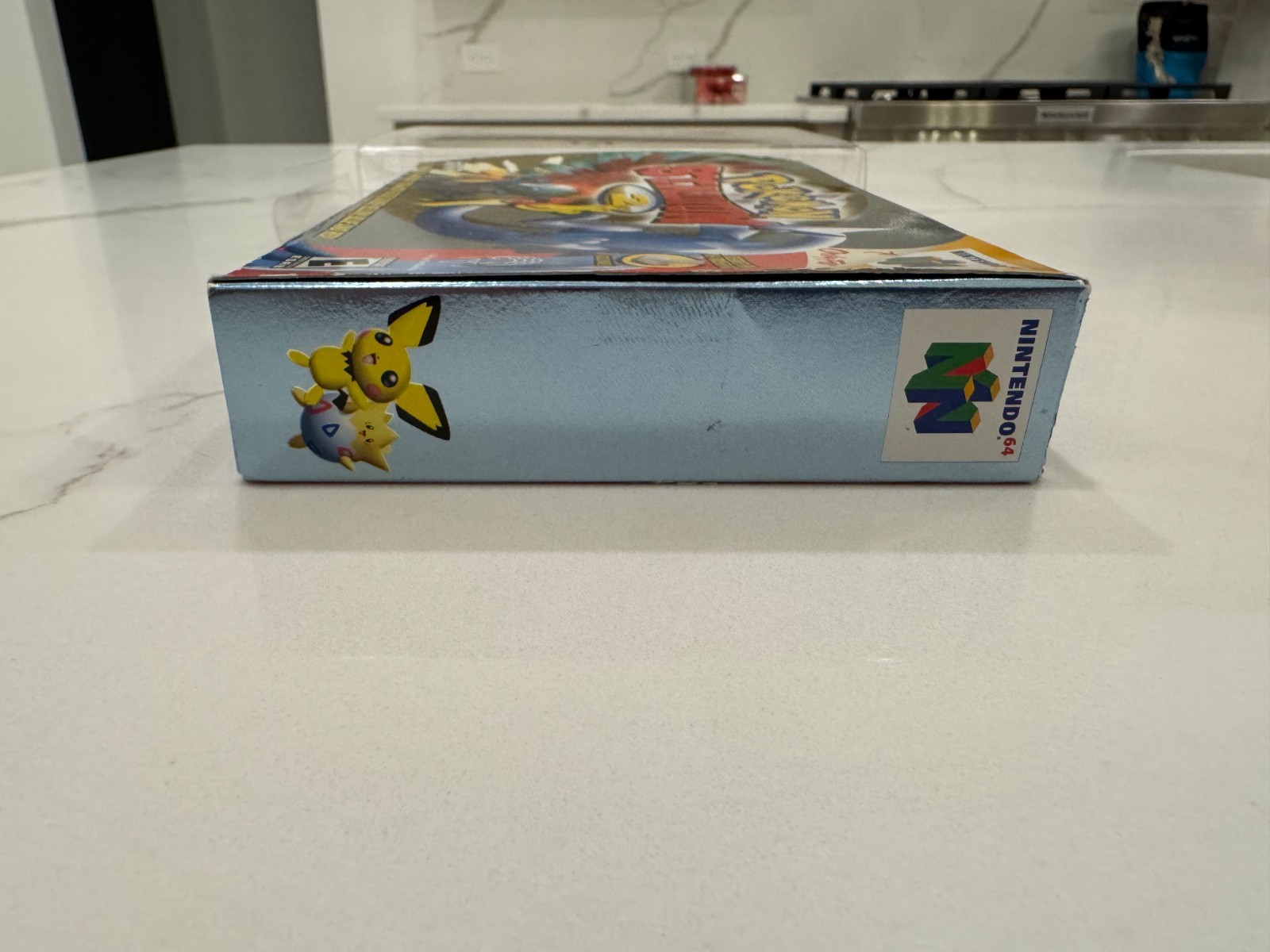 Pokemon Stadium 2 Box & Manual – very good condition with protective covers