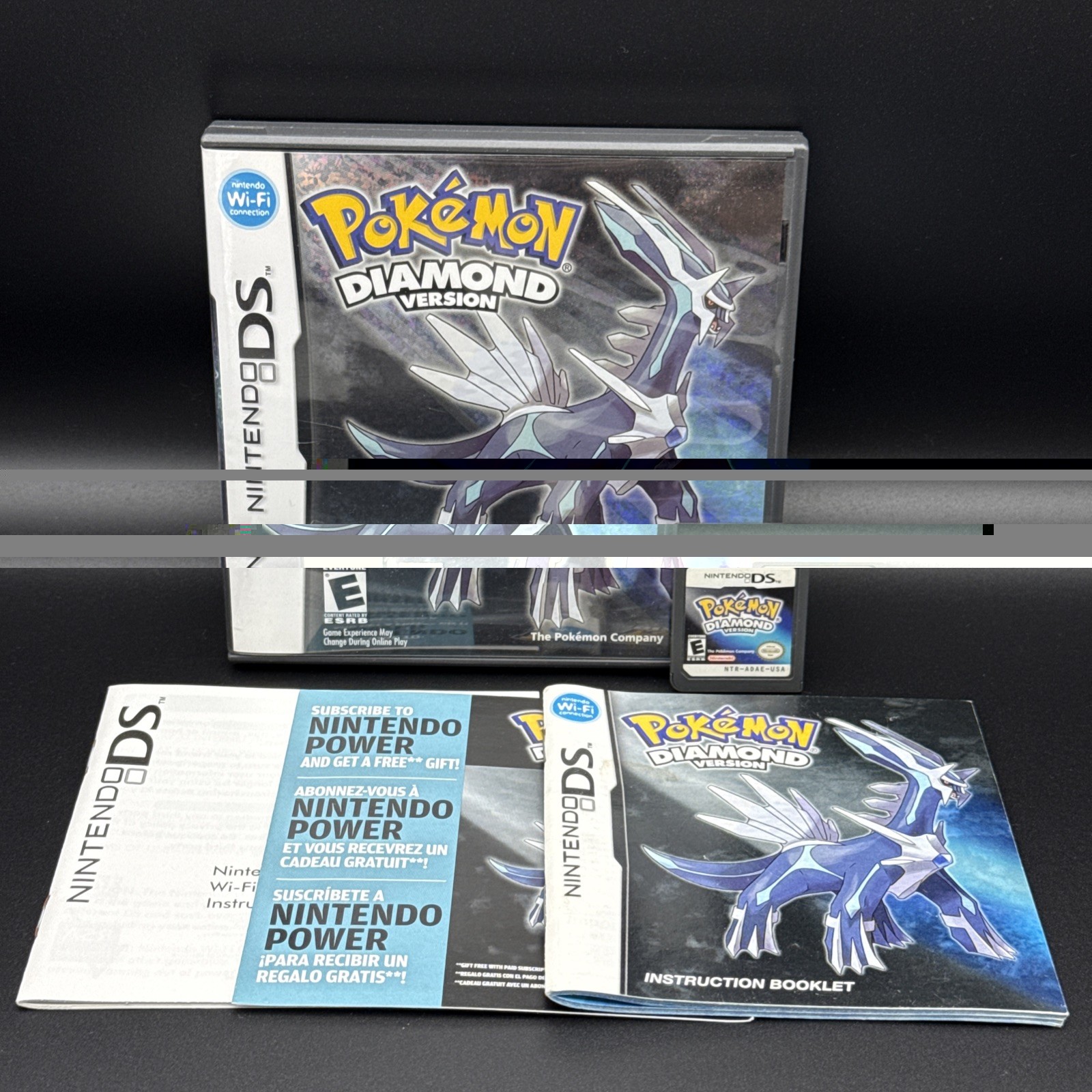 Pokémon Diamond Version (Nintendo DS) CIB W/ Manual & Inserts – Authentic Tested