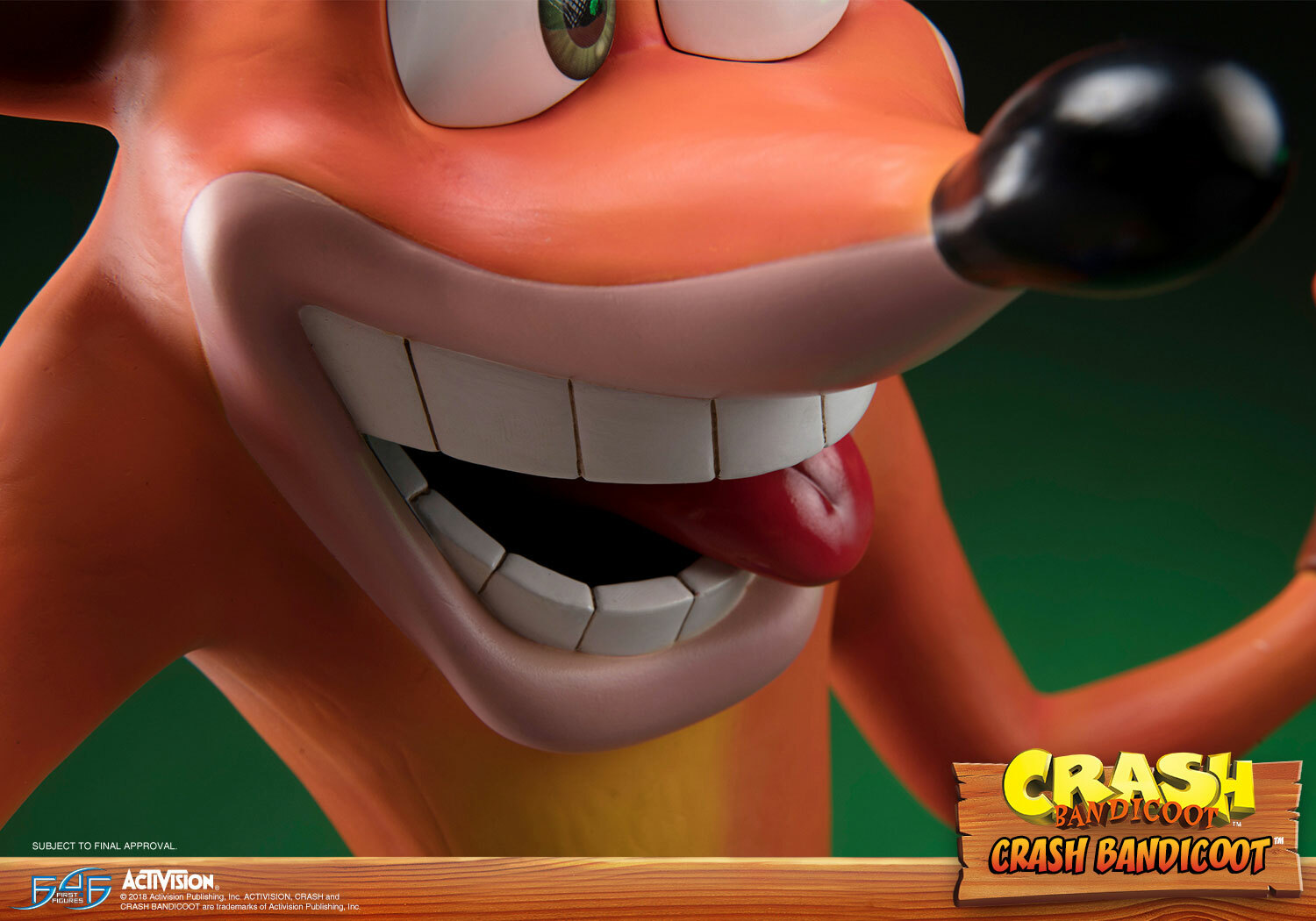 First4Figures Crash Bandicoot Regular Statue MIB