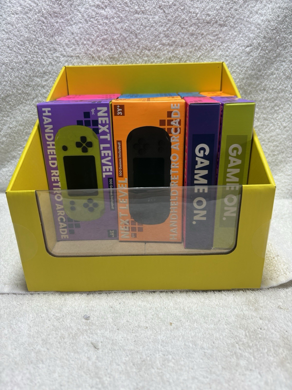 Next Level Handheld Retro Arcade 100 Games Included – Lott Of 12 With Display