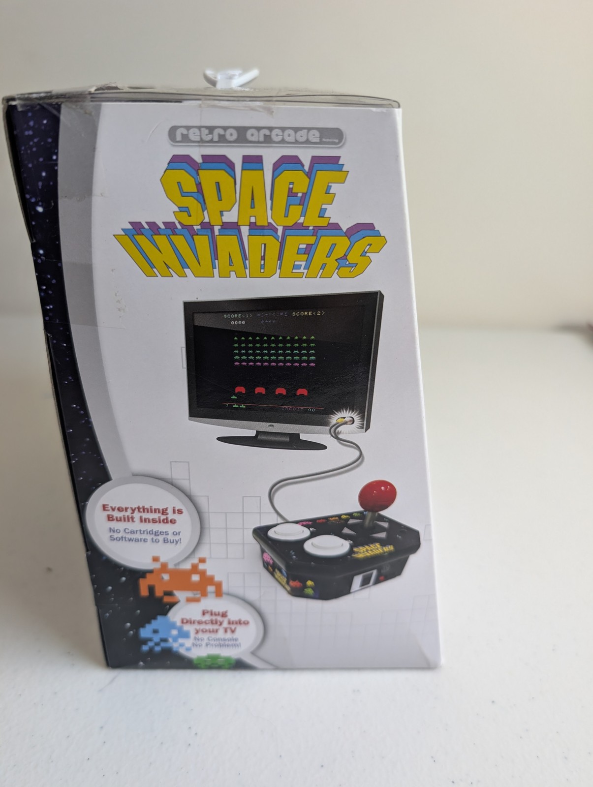 JAKKS Pacific Retro Arcade Space Invaders Plug N Play Console 10 Games NIB