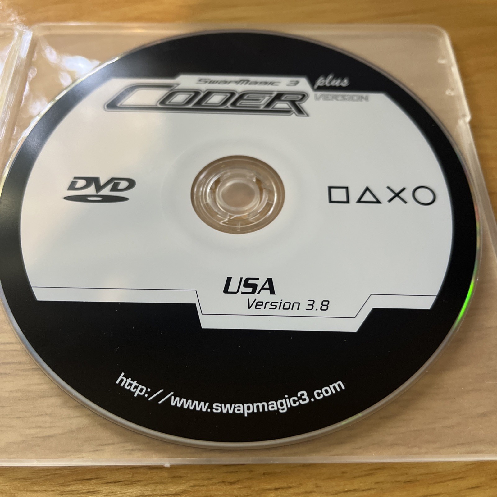 SwapMagic 3 Coder Plus USA Version 3.8 DVD Sony Playstation 2 PS2