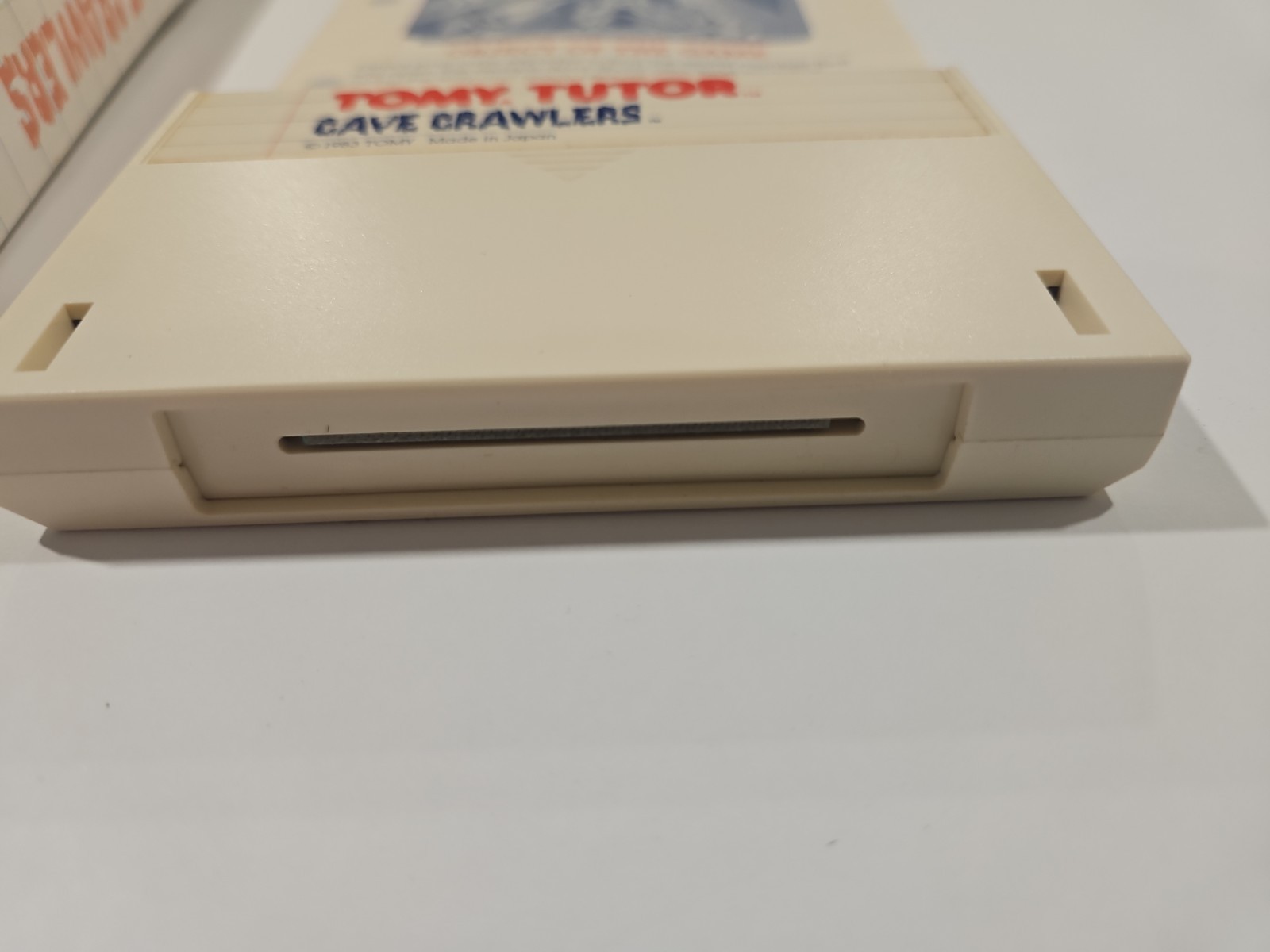Tomy Tutor 8100 Game Cave Crawlers With Box And Instructions 1983 READ Descripti