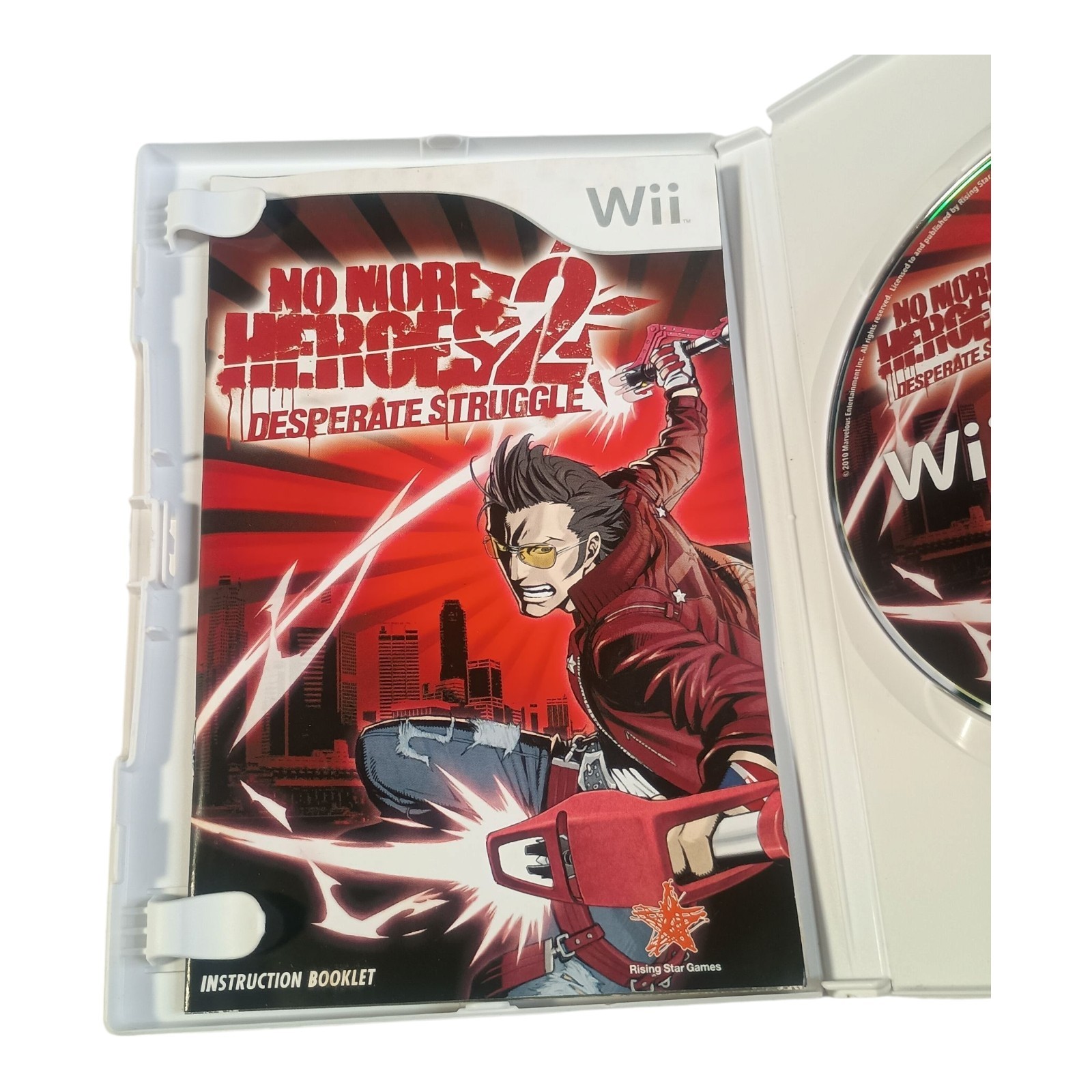 No More Heroes 2: Desperate Struggle Nintendo Wii | Complete | Hack and Slash