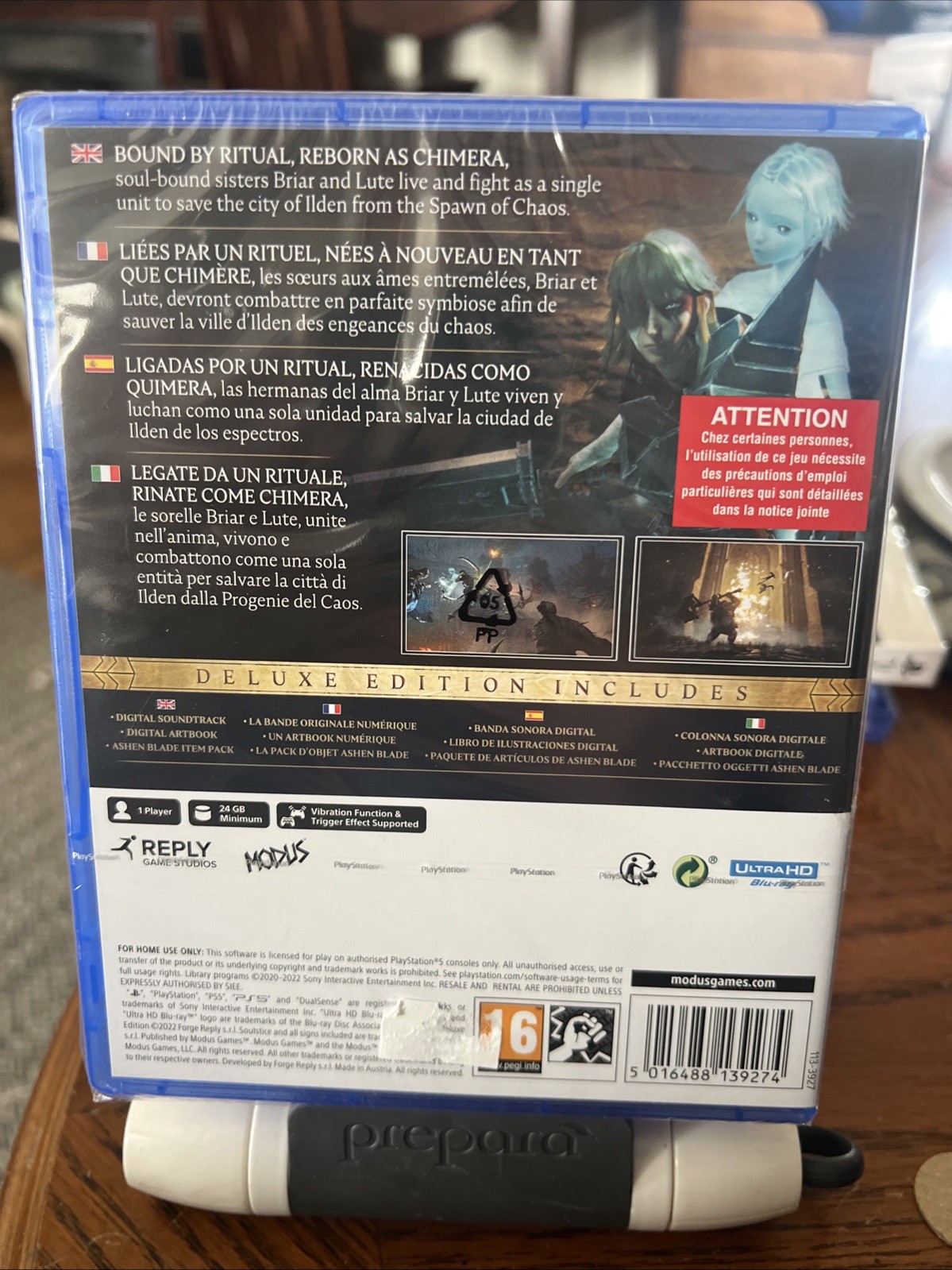 Soulstice: Deluxe Edition (PS5) NEW, Region Free PAL Import