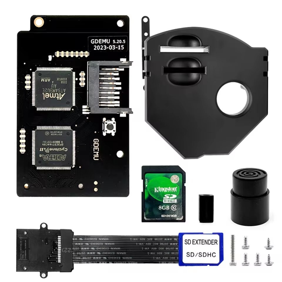 GDEMU V5.15b V5.20.5 Optical Drive Emulator Mount Kit For Dreamcast Console VA1