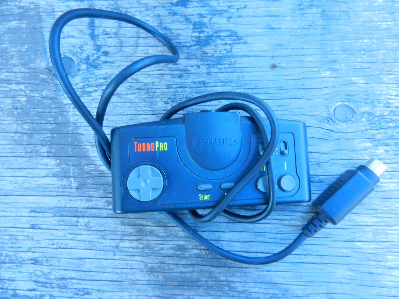 Official NEC Turbo Grafx 16 TurboPad Wired Controller NEC MADE IN TAIWAN