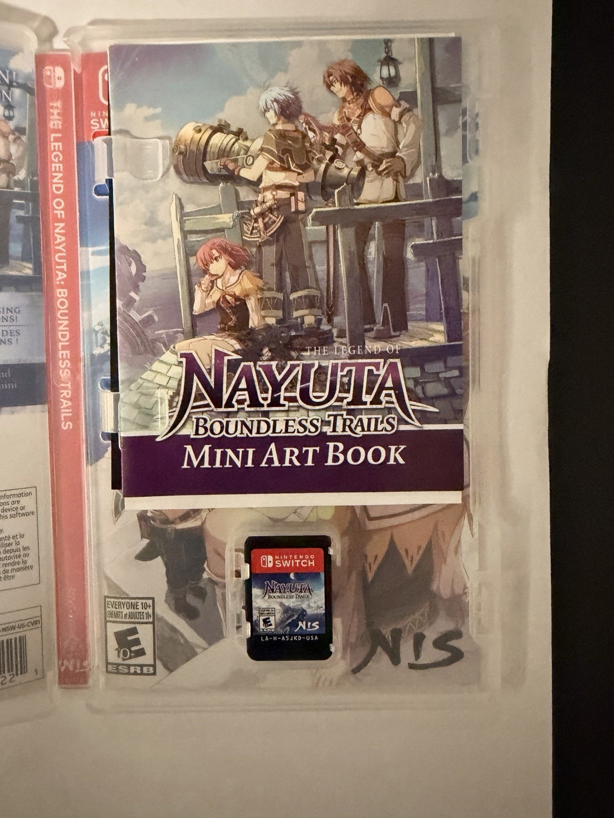 Legend of Nayuta: Boundless Trails Deluxe Edition Switch w/ Art Book